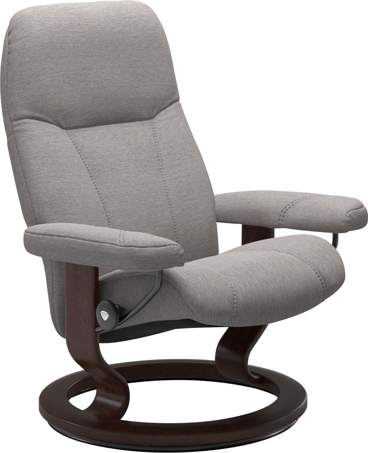 Stressless Relaxsessel "Consul", mit Classic Base, Größe M, Gestell Braun günstig online kaufen