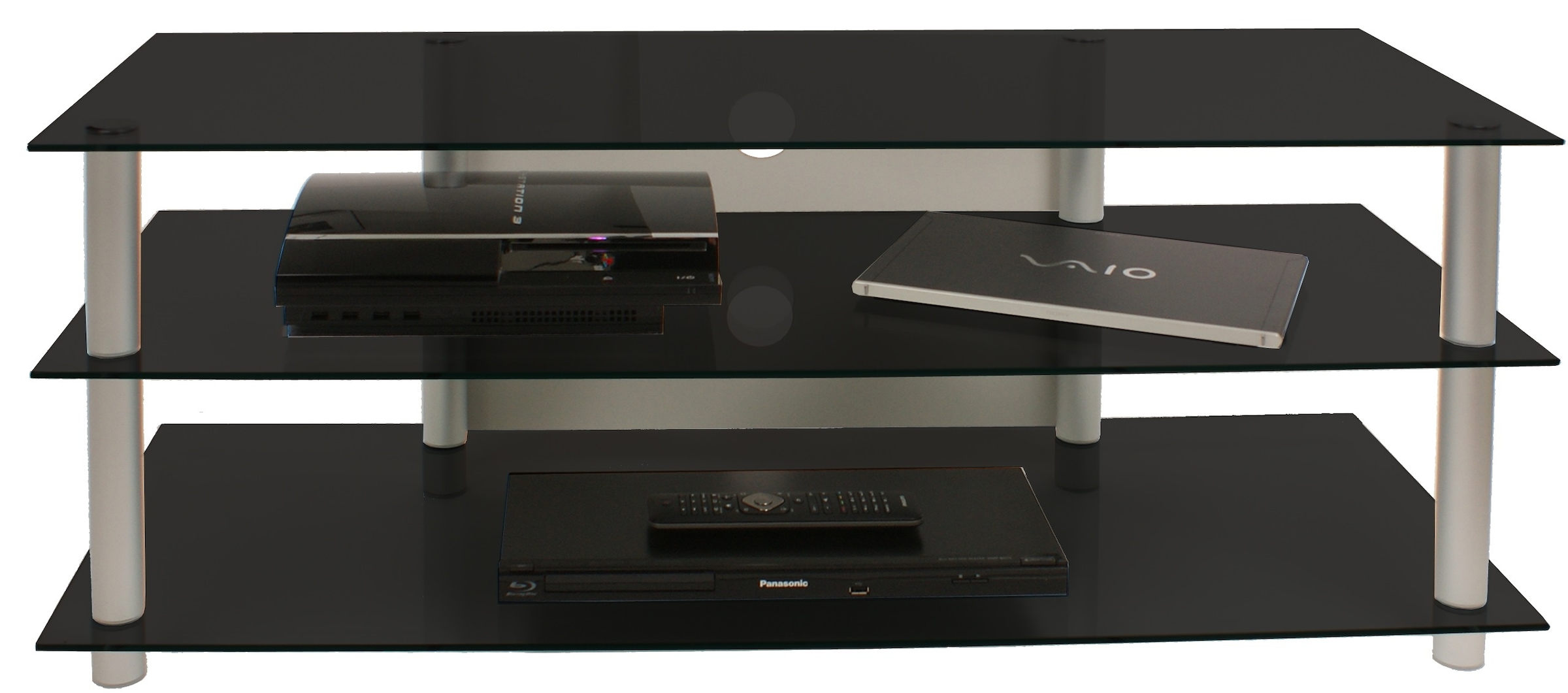 VCM TV-Board »VCM TV Möbel | Lowboard | Kabelführung | Maße H. 45 x B. 112 x T. 40 cm | Fernseh Möbel - Zumbo«, (VCM Netasa)