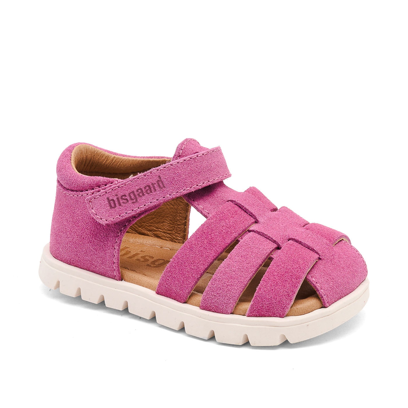 Bisgaard "beka s Weite: normal" Klettschuh mit Lederinnenausstattung, Größenschablone zum Download