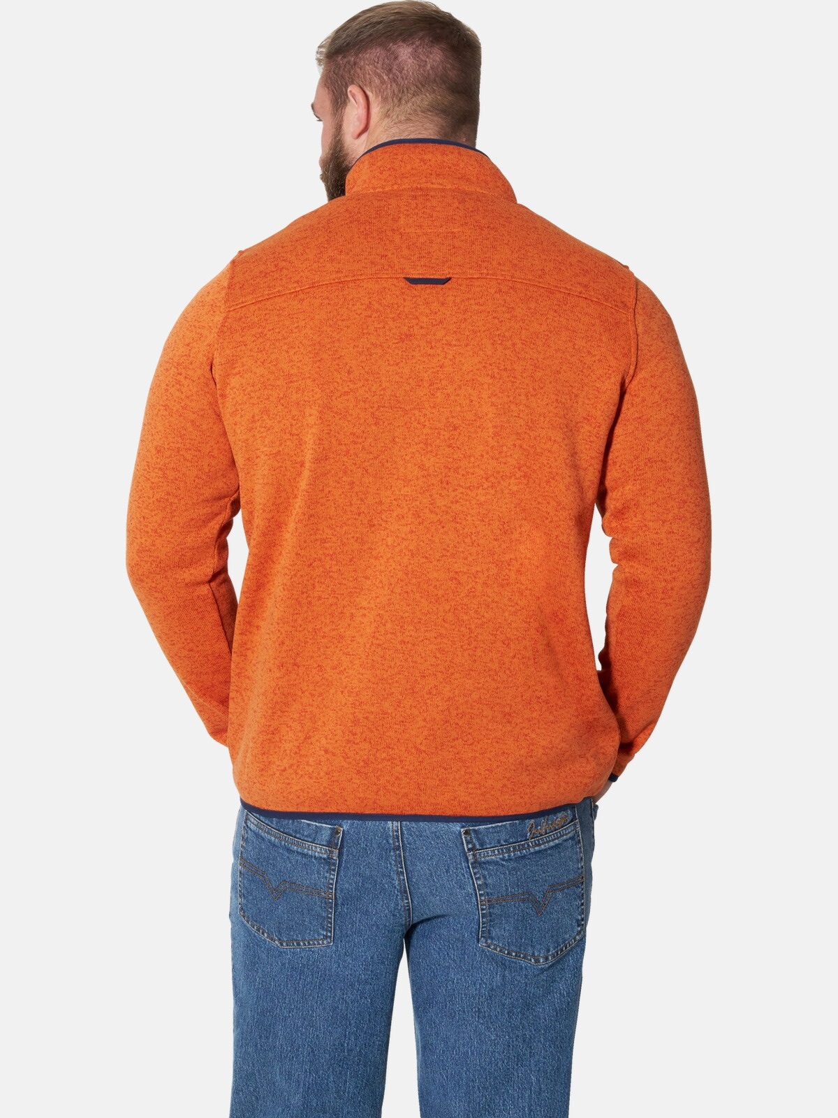 Jan Vanderstorm Fleecepullover »Strickfleeceshirt OTMUND«
