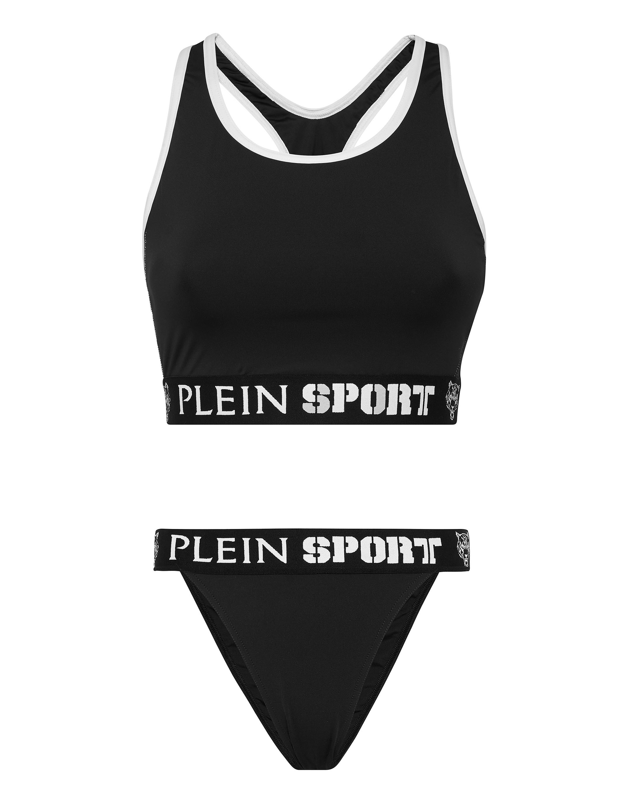 PLEIN SPORT Triangel-Bikini "Tiger" günstig online kaufen