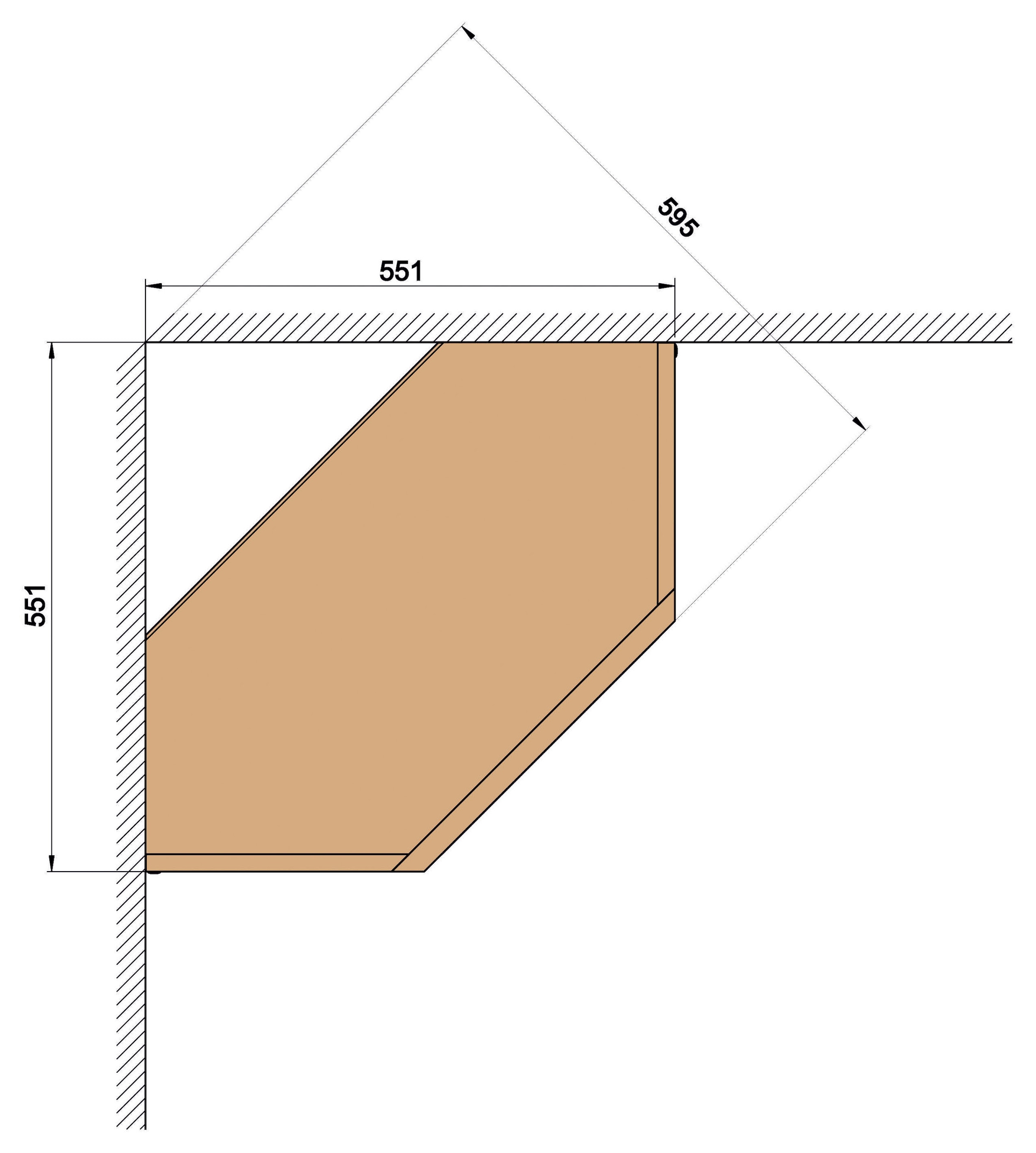OTTO home Eckregal »Soeren Regal Höhe 220 cm, massive Kiefer, FSC®-zertifiziert« passend für Regale Soeren mit einer Tiefe von 29 cm