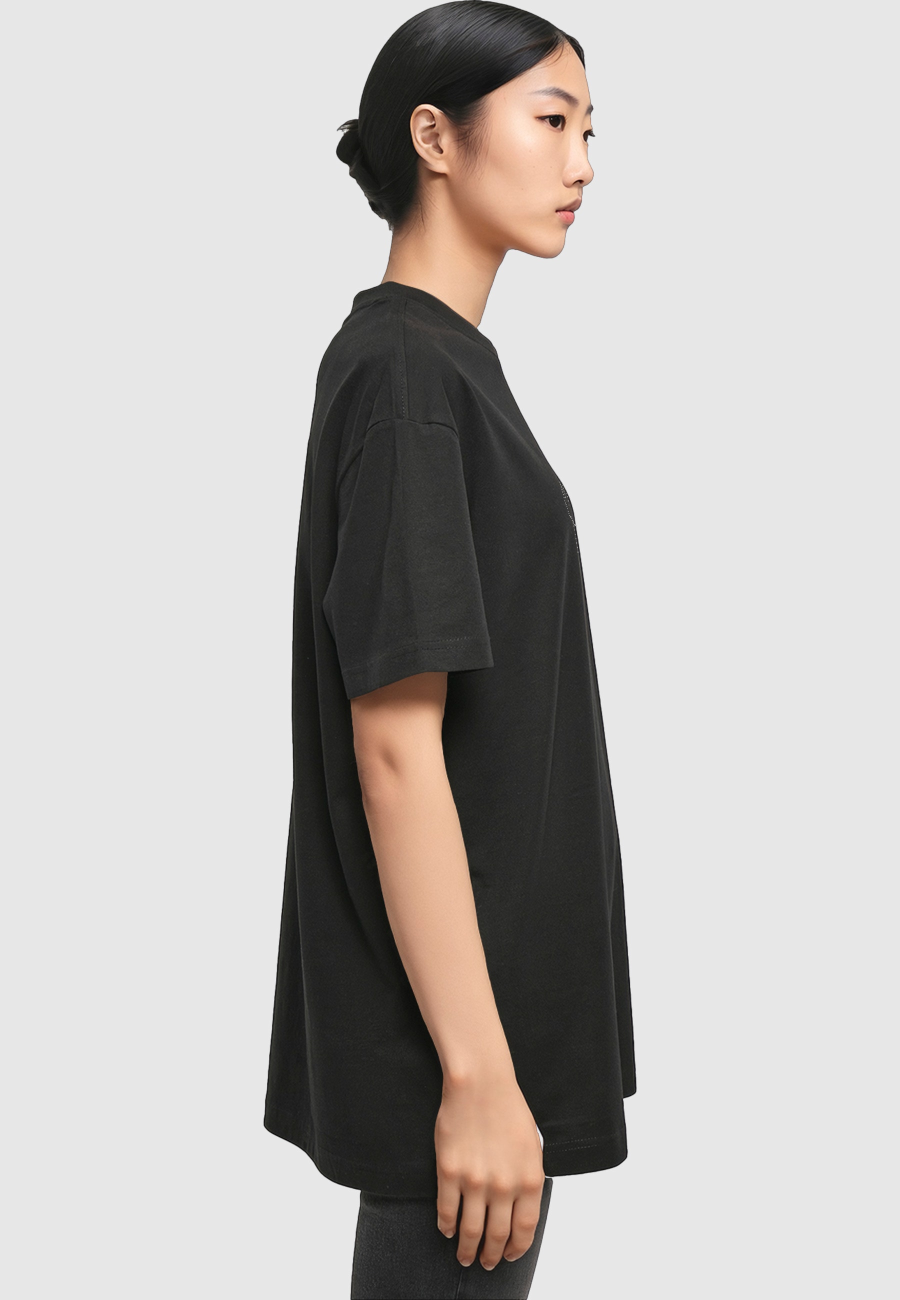 Merchcode T-Shirt »Merchcode Damen Ladies K Heart Oversized Boyfriend Tee« 1 Stk.