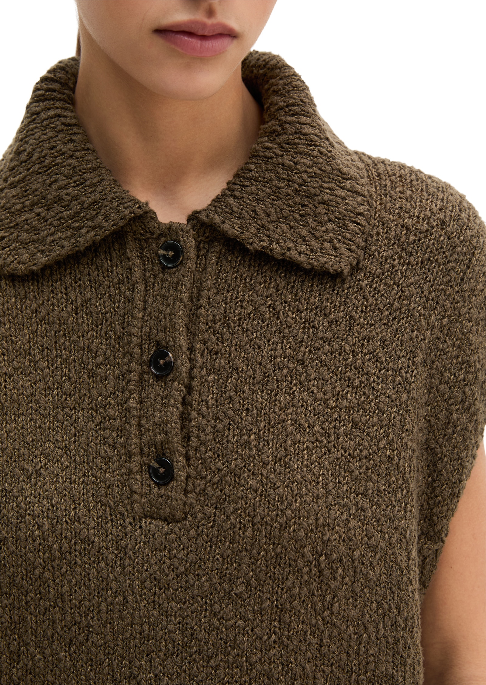 Marc O'Polo Strickpullover »aus Organic-Cotton-Mix-Slub«