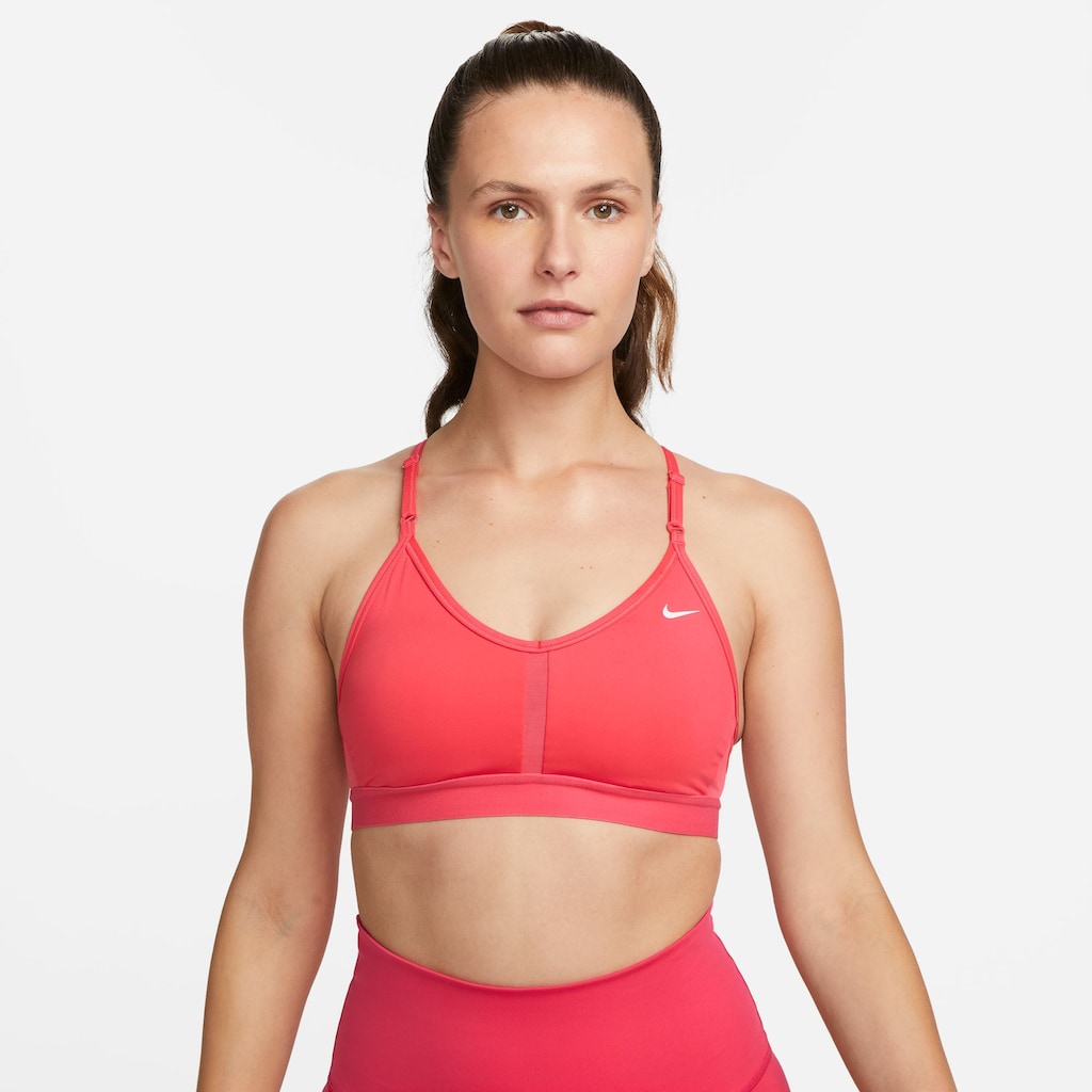 Nike Sport-BH »INDY WOMEN'S LIGHT-SUPPORT PADDED V-NECK SPORTS BRA«