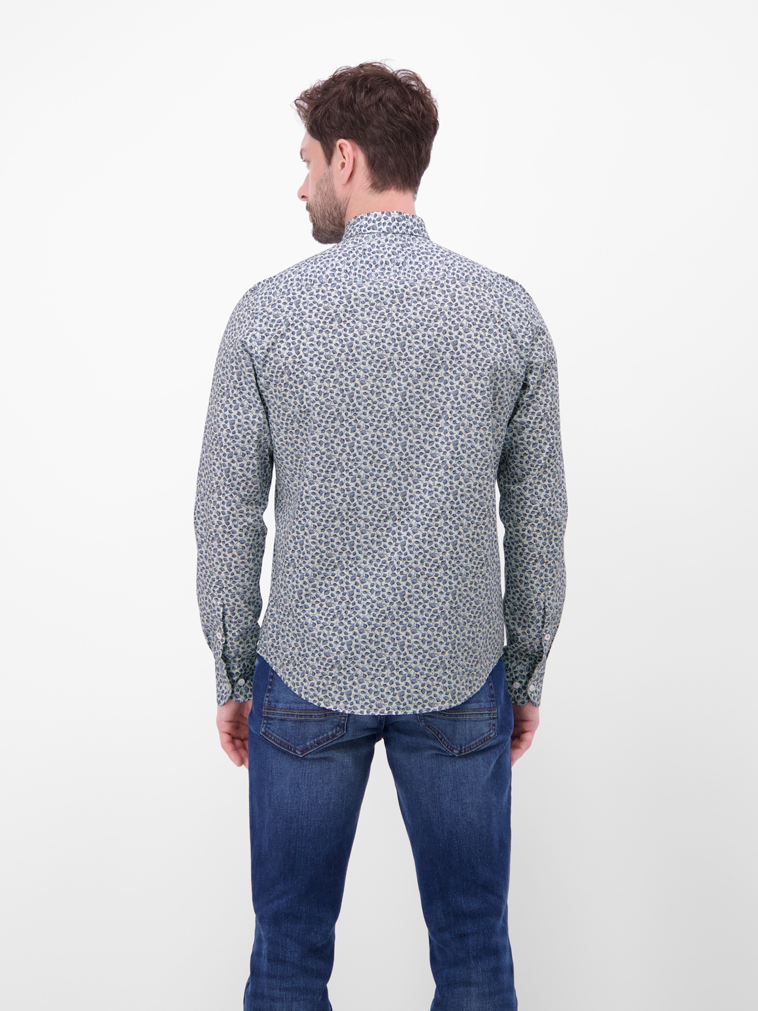 Thumbnail - LERROS Langarmhemd "Langarmhemd mit trendigem Printmuster"