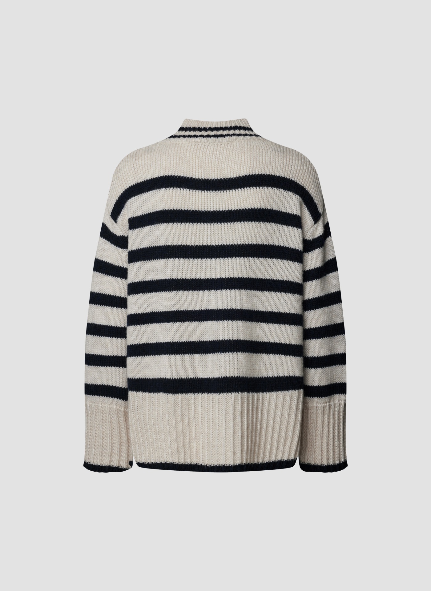 LeComte Strickpullover »LeComte Stilvoller Strickpullover mit klassischem Streifenmuster«