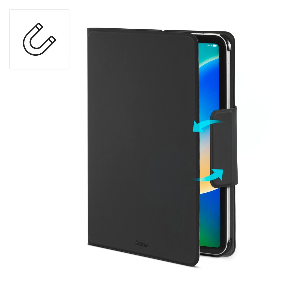 Hama Tablet-Hülle »Tablet-Hülle mit Tastatur für Apple iPad Air 11" (2024 6. Generation)«