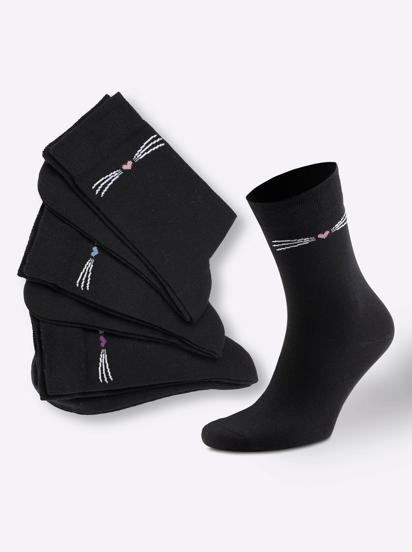 wäschepur Socken, (3 Paar)