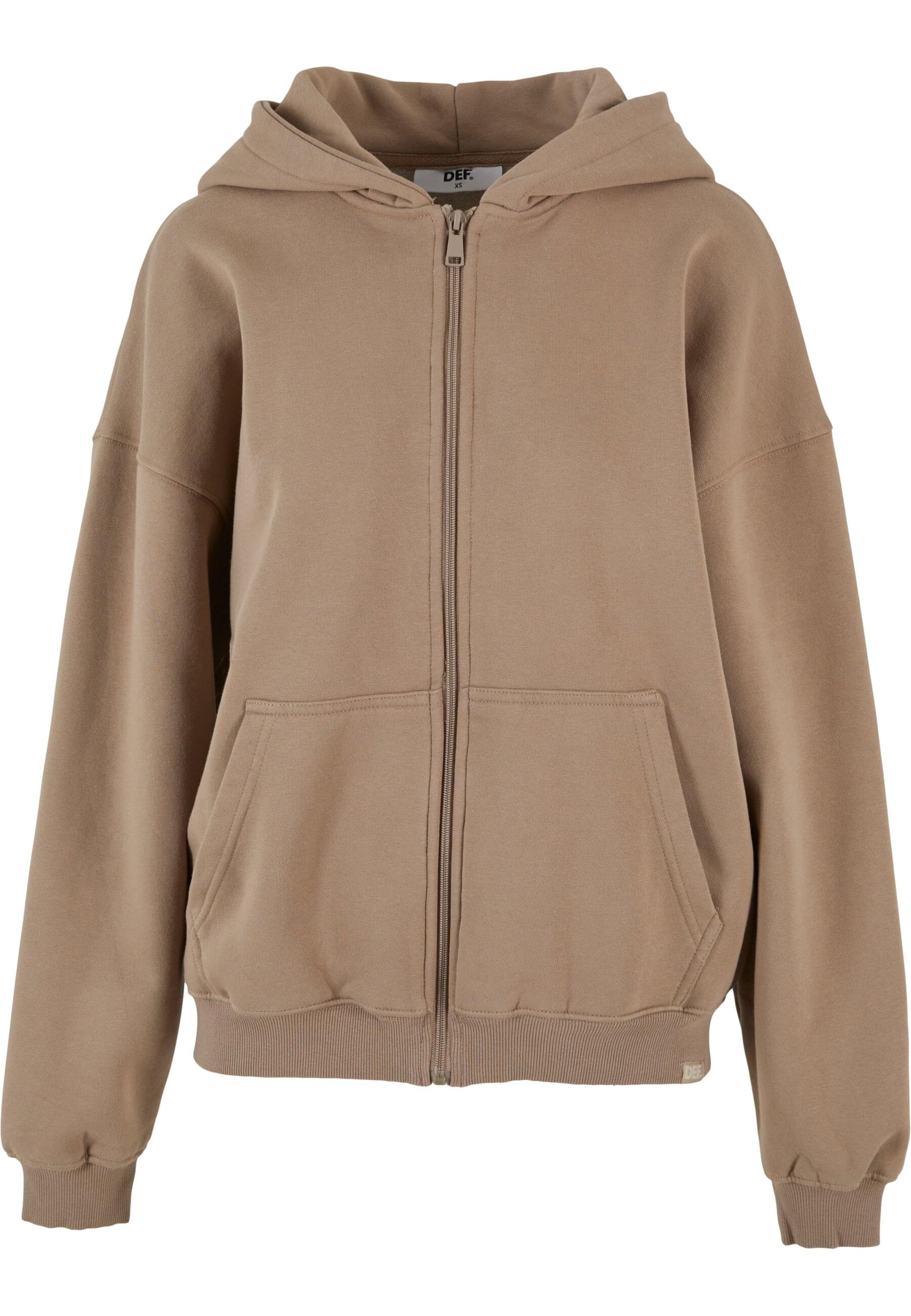 DEF Sweatjacke "DEF Damen DEF Zip Hoody"