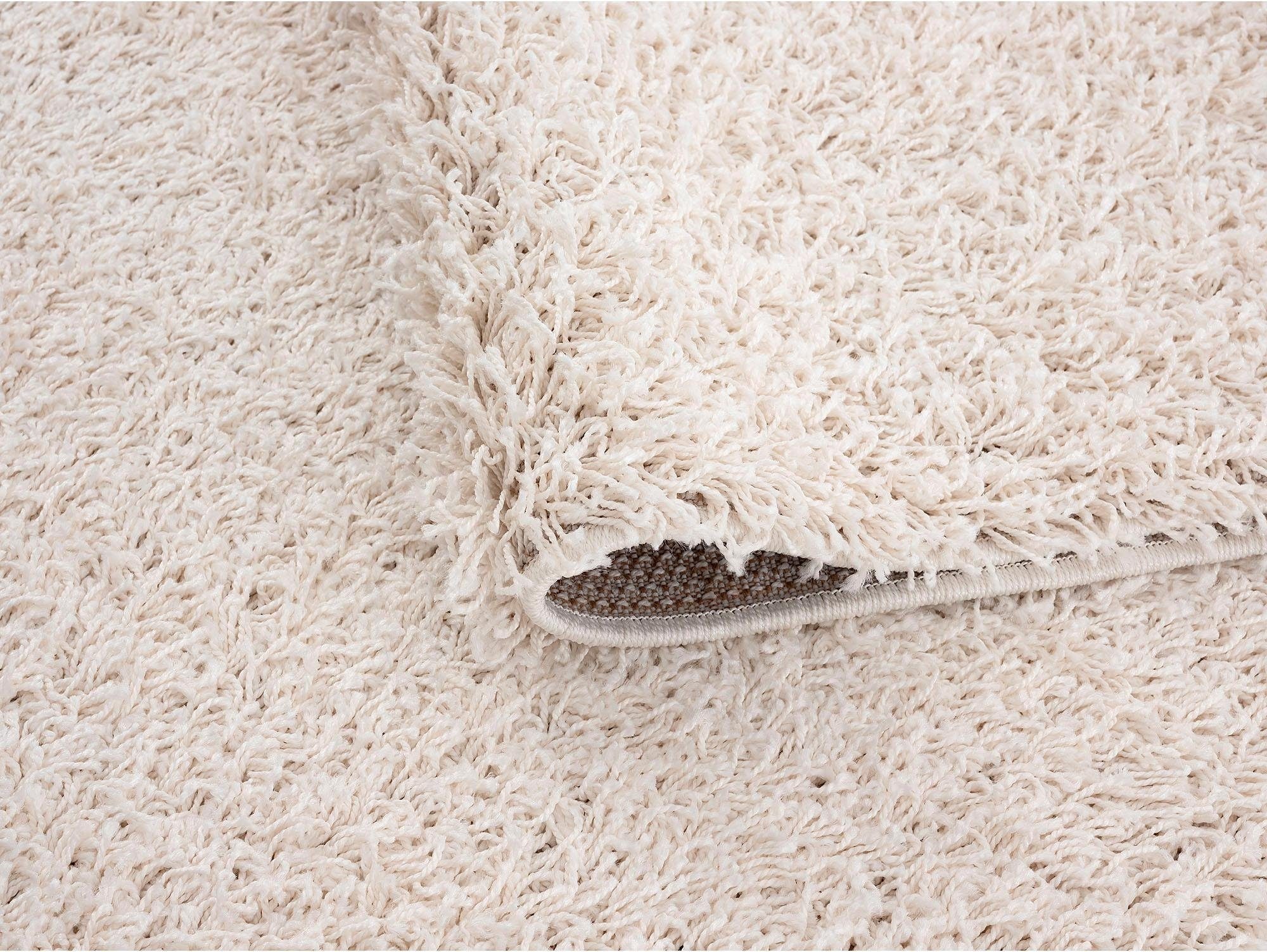 Sanat Hochflor-Läufer »LOCA«, rechteckig, 30 mm Höhe, Wohnzimmer, Langflor, Shaggy, Schlafzimmer