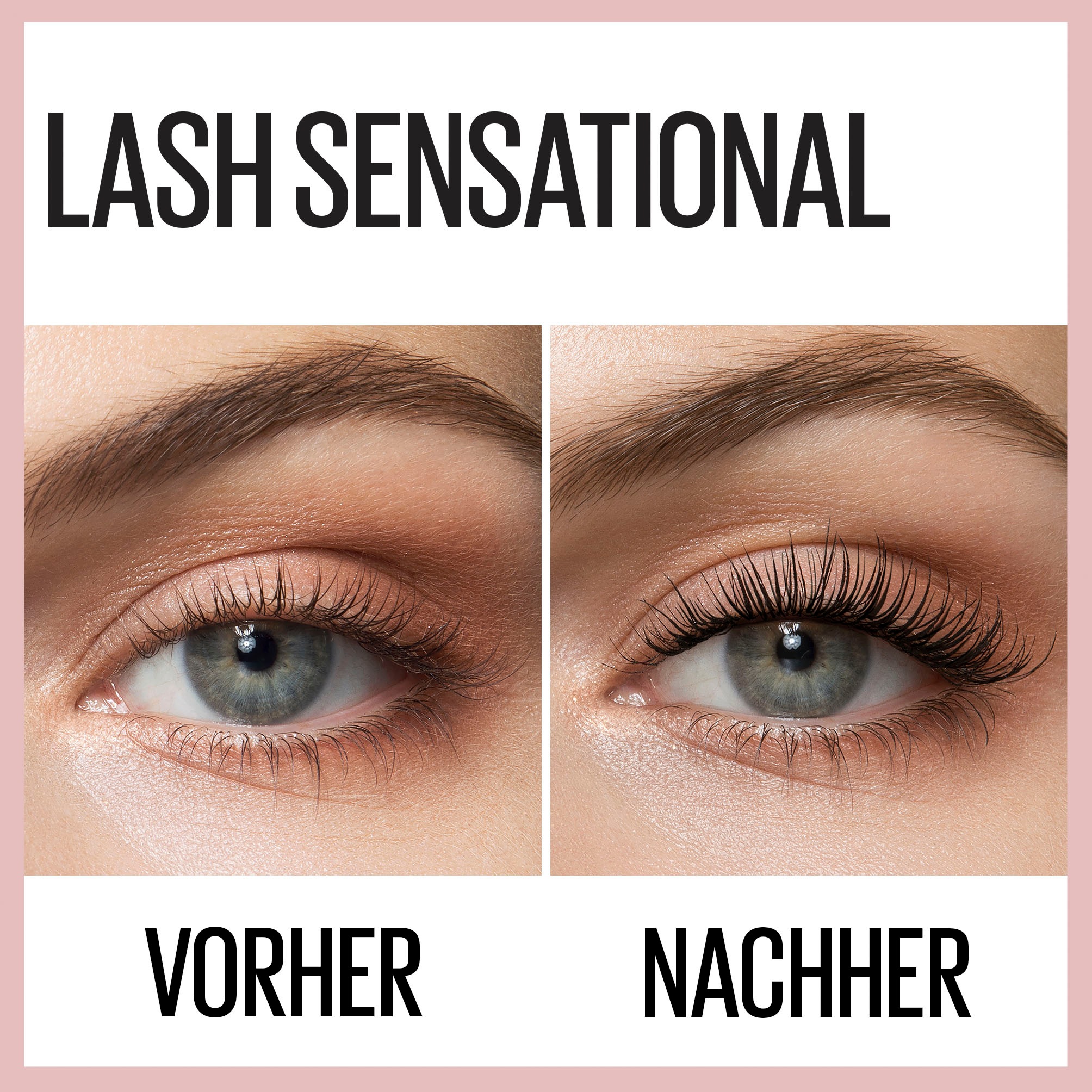 MAYBELLINE NEW YORK Mascara »Lash Sensational«, mit 2 in 1 - Bürste
