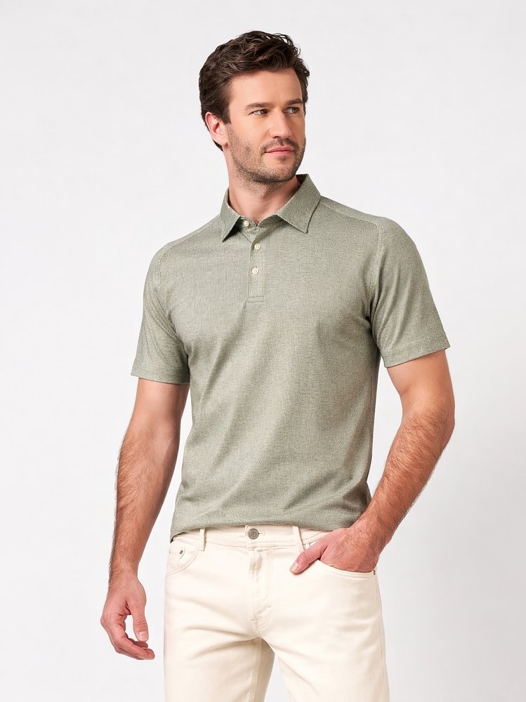 DESOTO Poloshirt "Casual Polo Kent 1/2" Jersey, slim fit günstig online kaufen