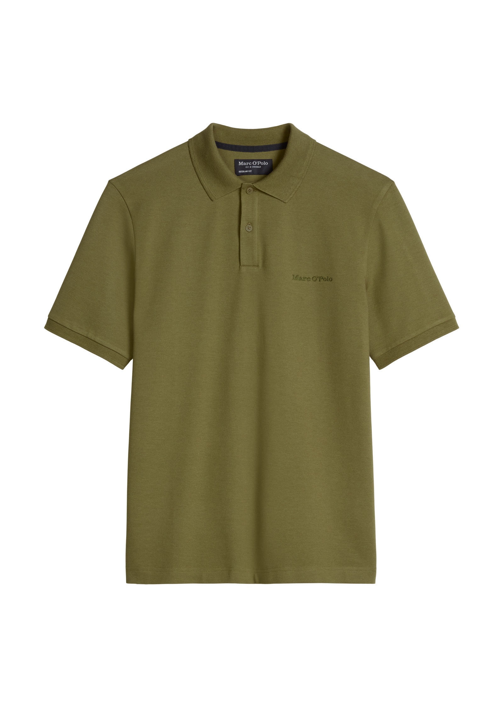 Marc O'Polo Poloshirt »aus mittelschwerem Bio-Baumwoll-Viskose-Mix«