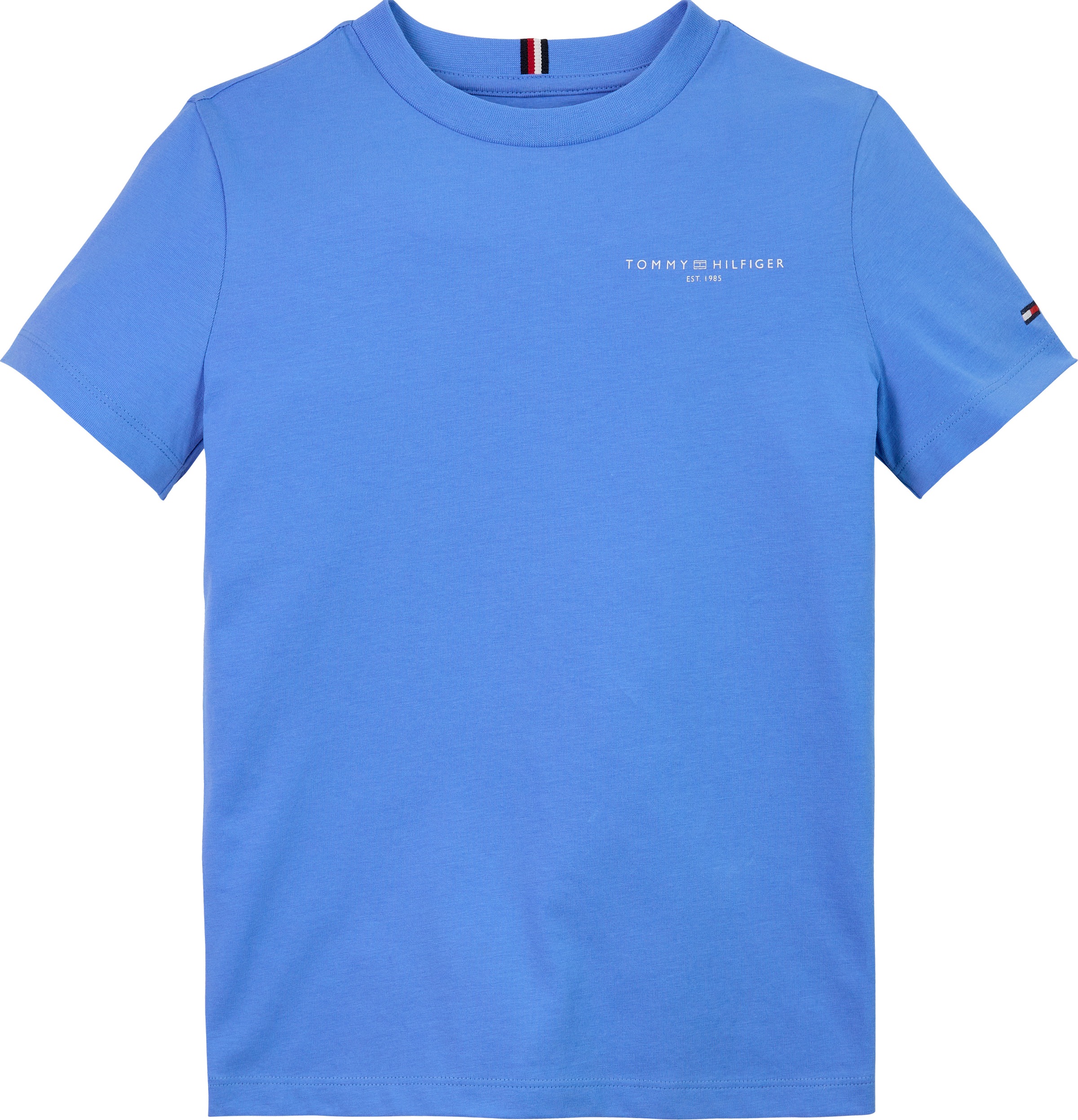 Tommy Hilfiger T-Shirt »U MINI CORP LOGO TEE SS« in Unifarbe
