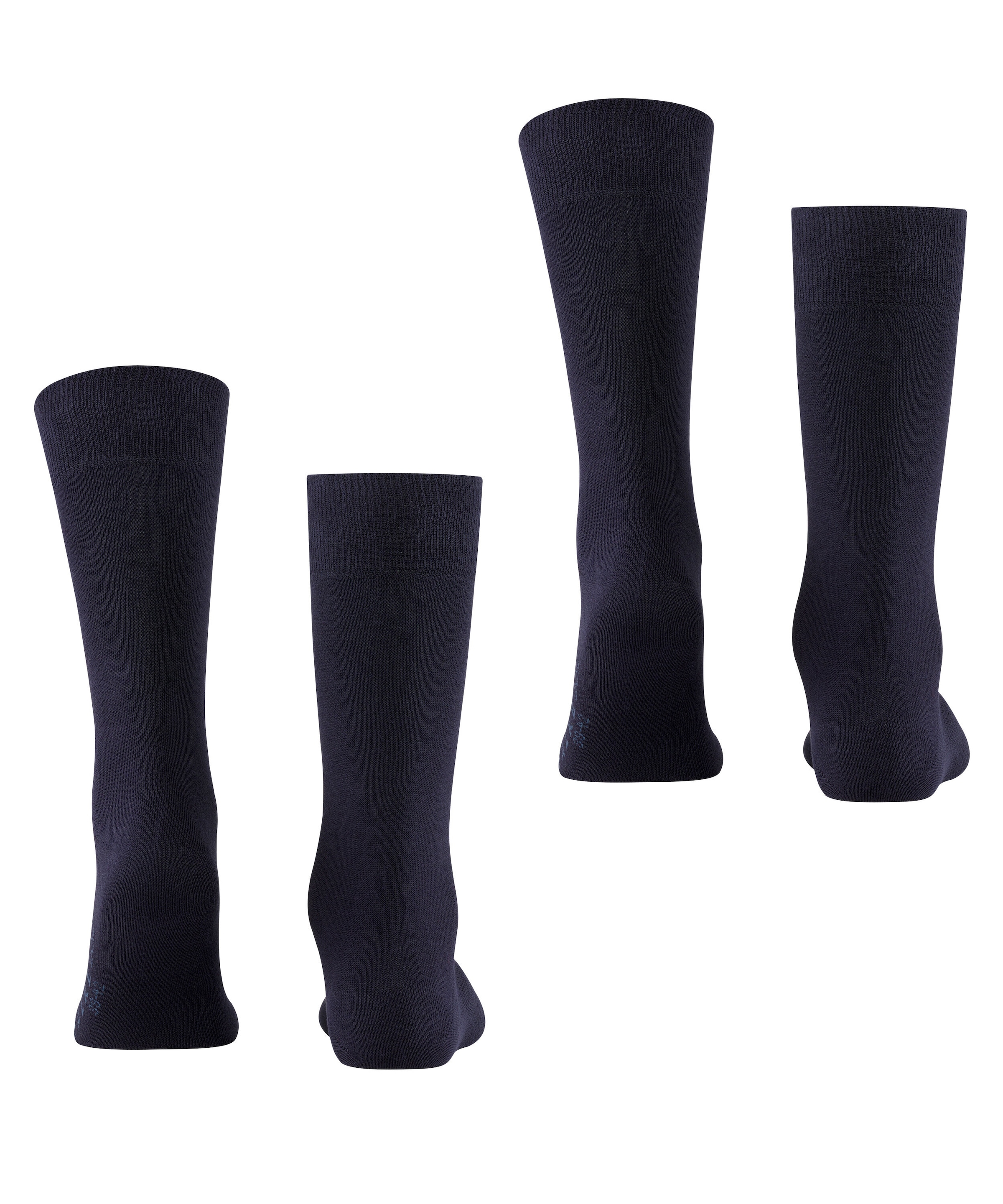FALKE Socken »Swing« 2 Paar,  im Doppelpack, aus Baumwolle, verstärkt, mit flacher Zehennaht