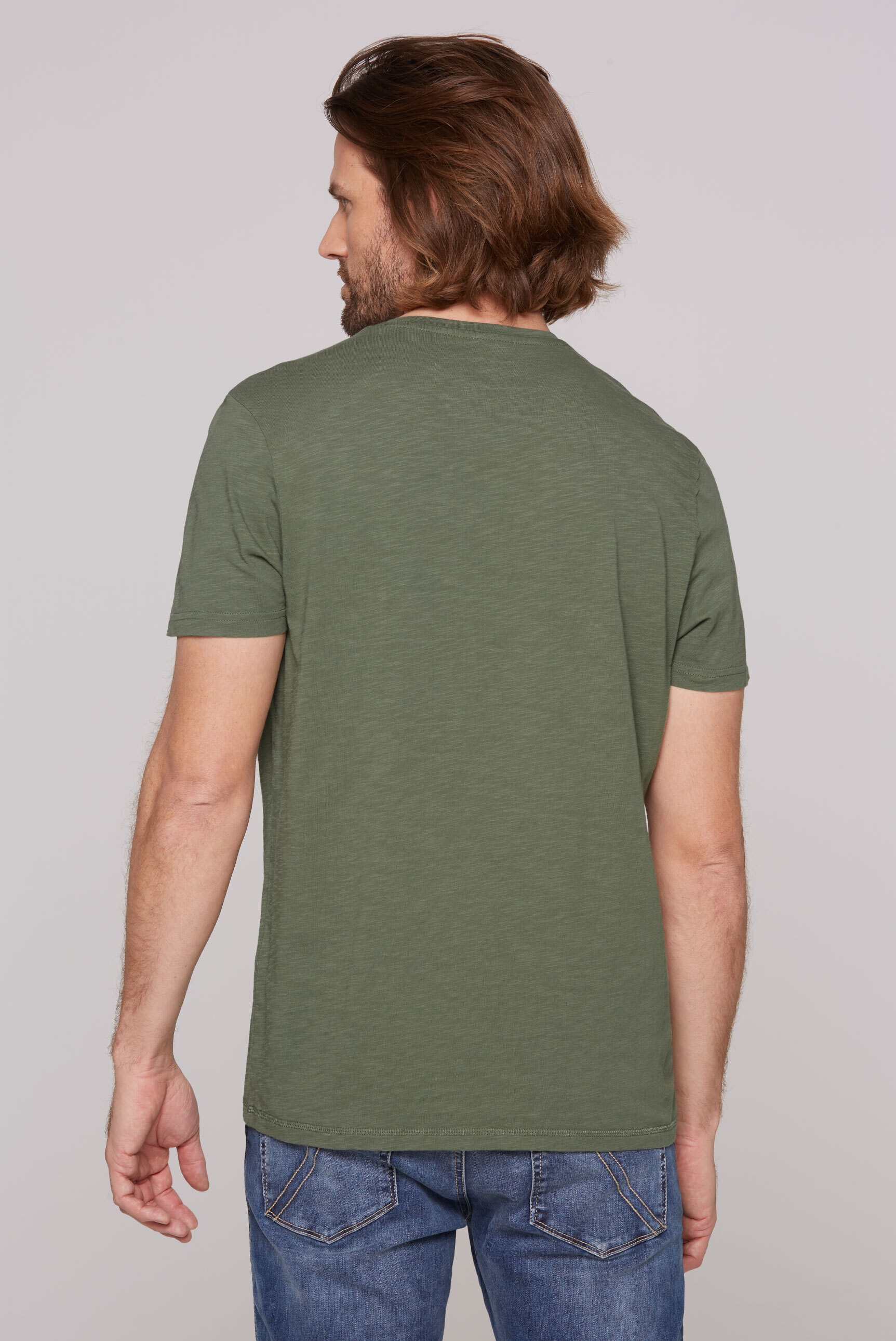 CAMP DAVID V-Shirt, mit maskulinem V-Ausschnitt