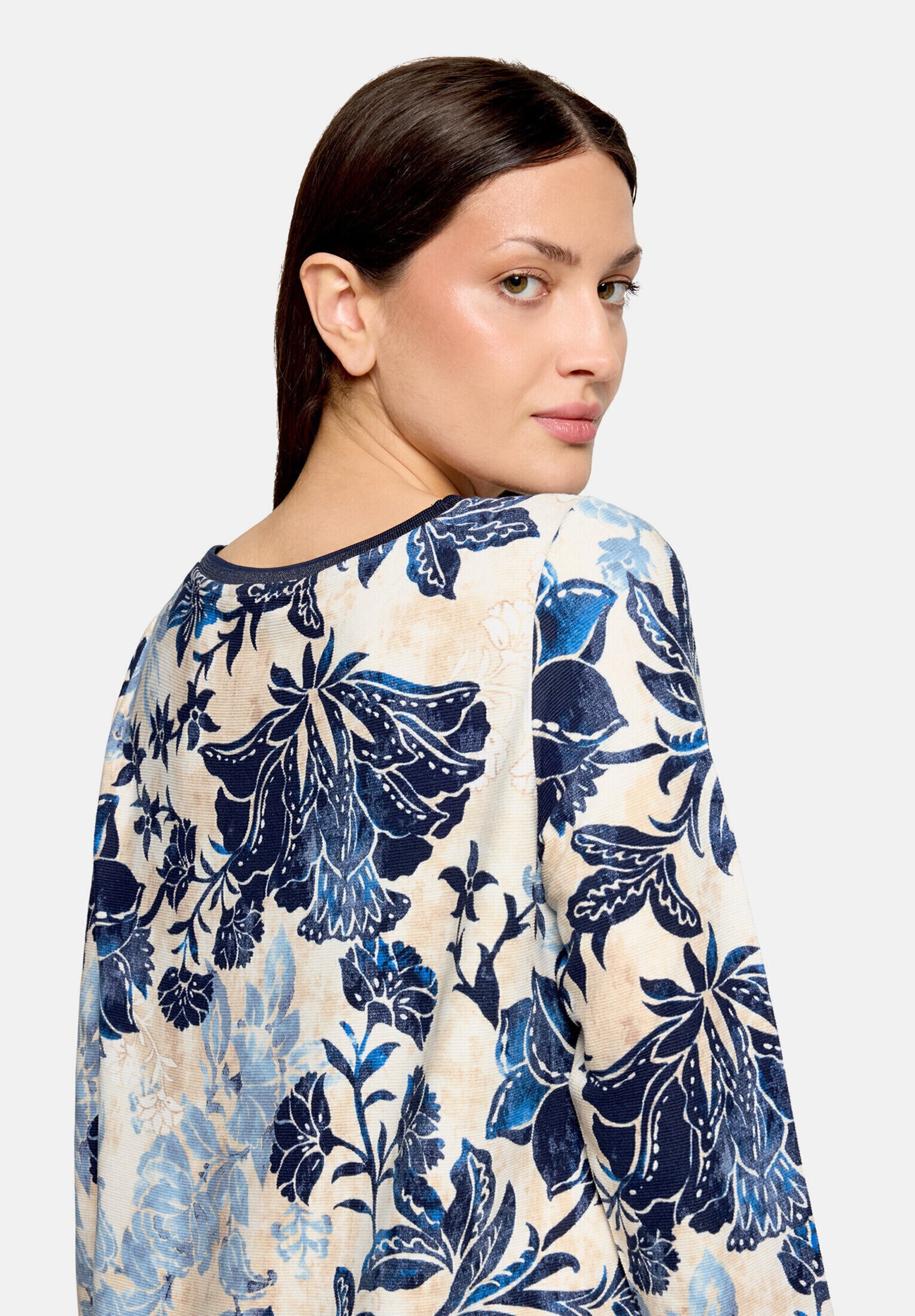 Betty Barclay Sweatshirt »Damen mit Rippenstruktur«
