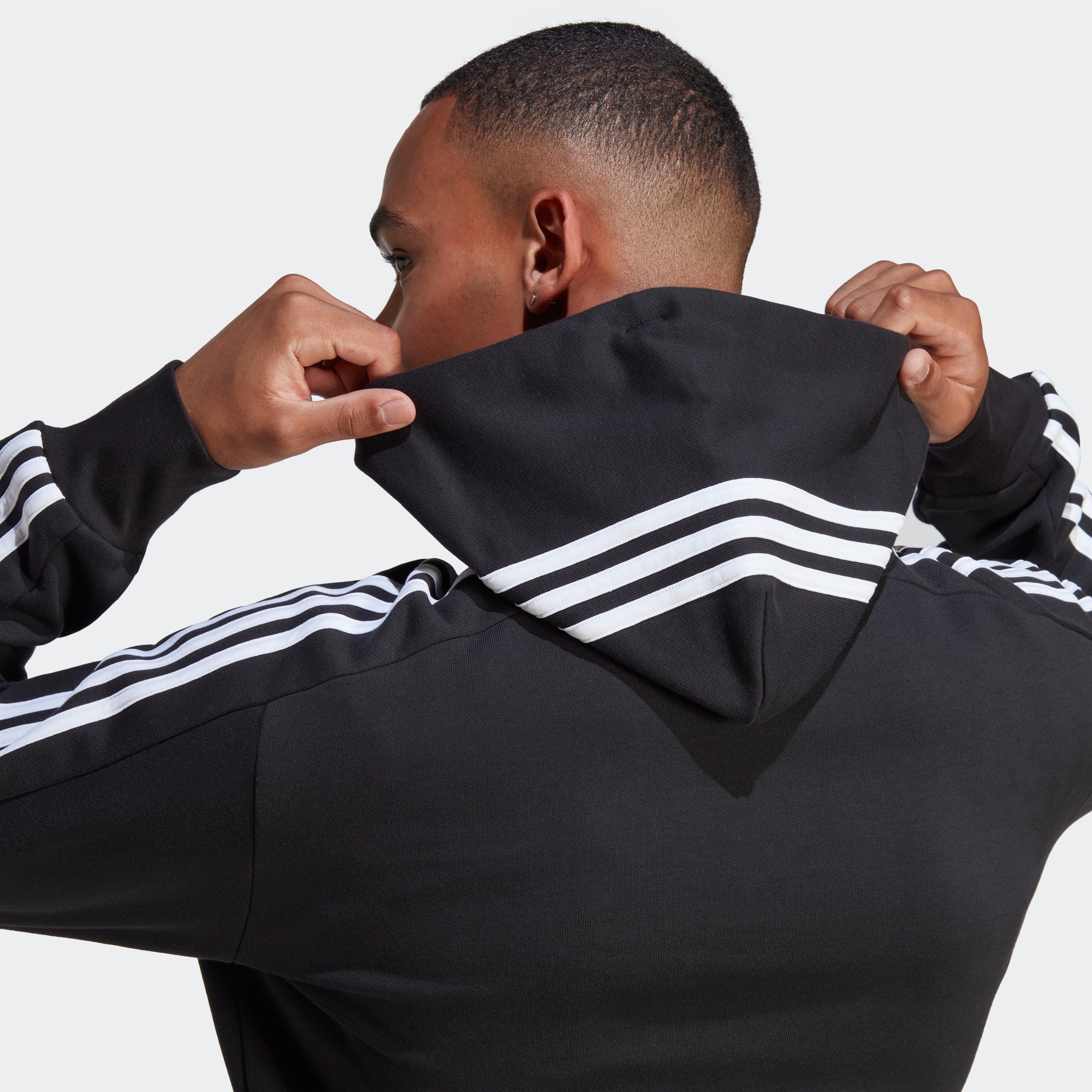 adidas Sportswear Kapuzensweatshirt »ESSENTIALS FRENCH TERRY 3STREIFEN HOODIE«