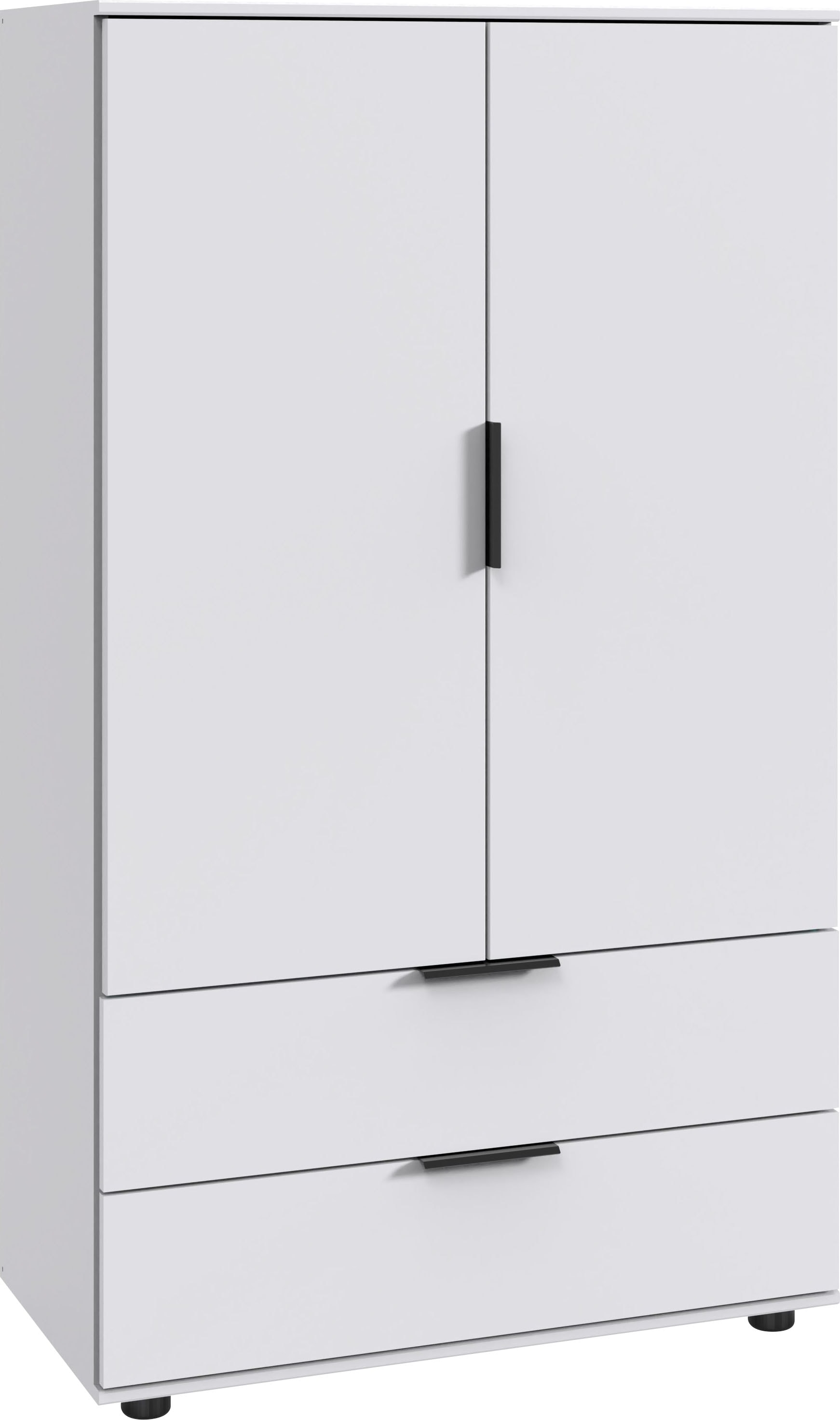 Wäscheschrank »Easy Plus Kleiderschrank Garderobe 2 Schubladen, 81 oder 130cm breit«,...