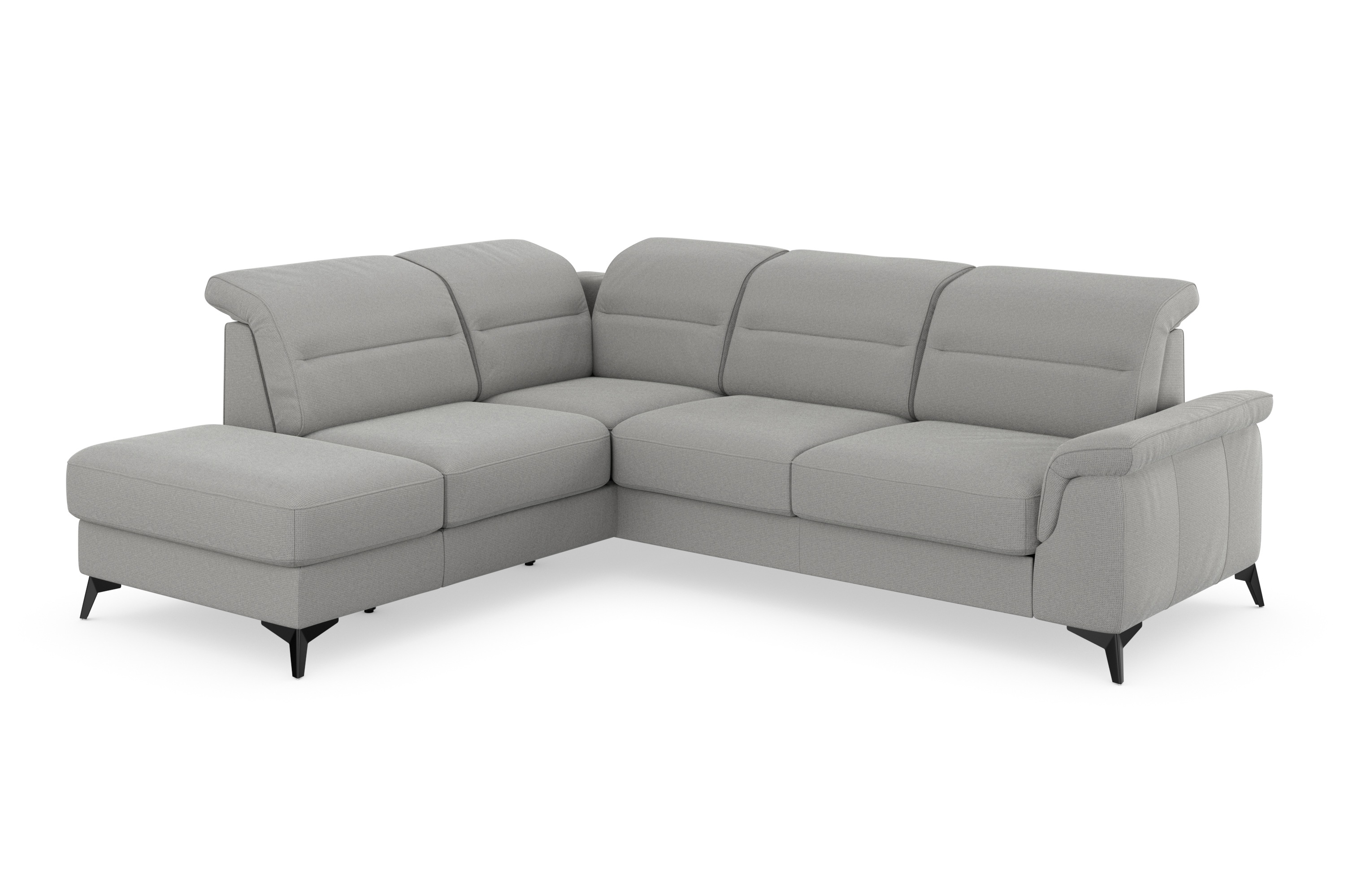 Thumbnail - sit&more Ecksofa "Sinatra L-Form", mit Ottomane, optional mit Kopfteilverstellung und Armteilfunktion