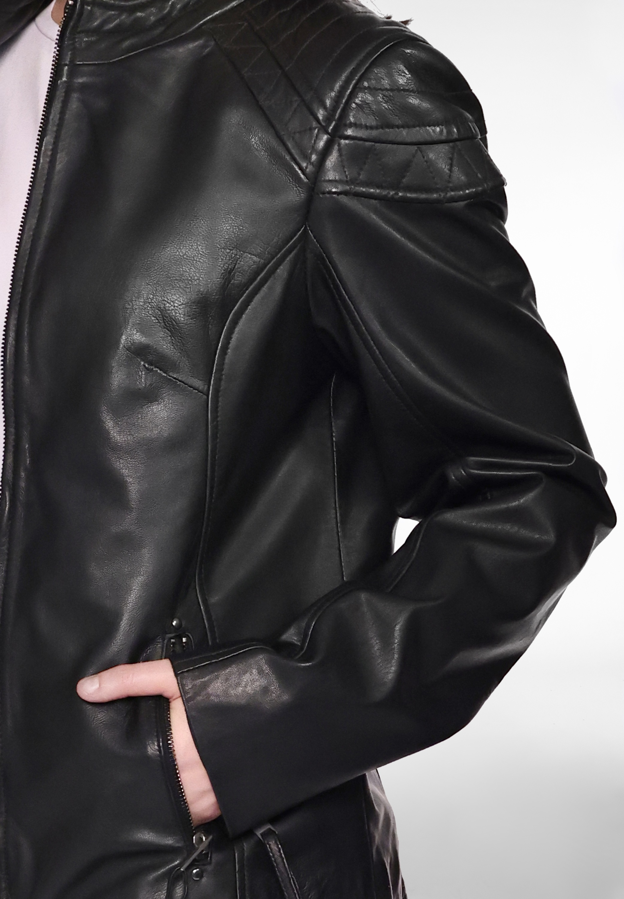 Maze Lederjacke »Water«