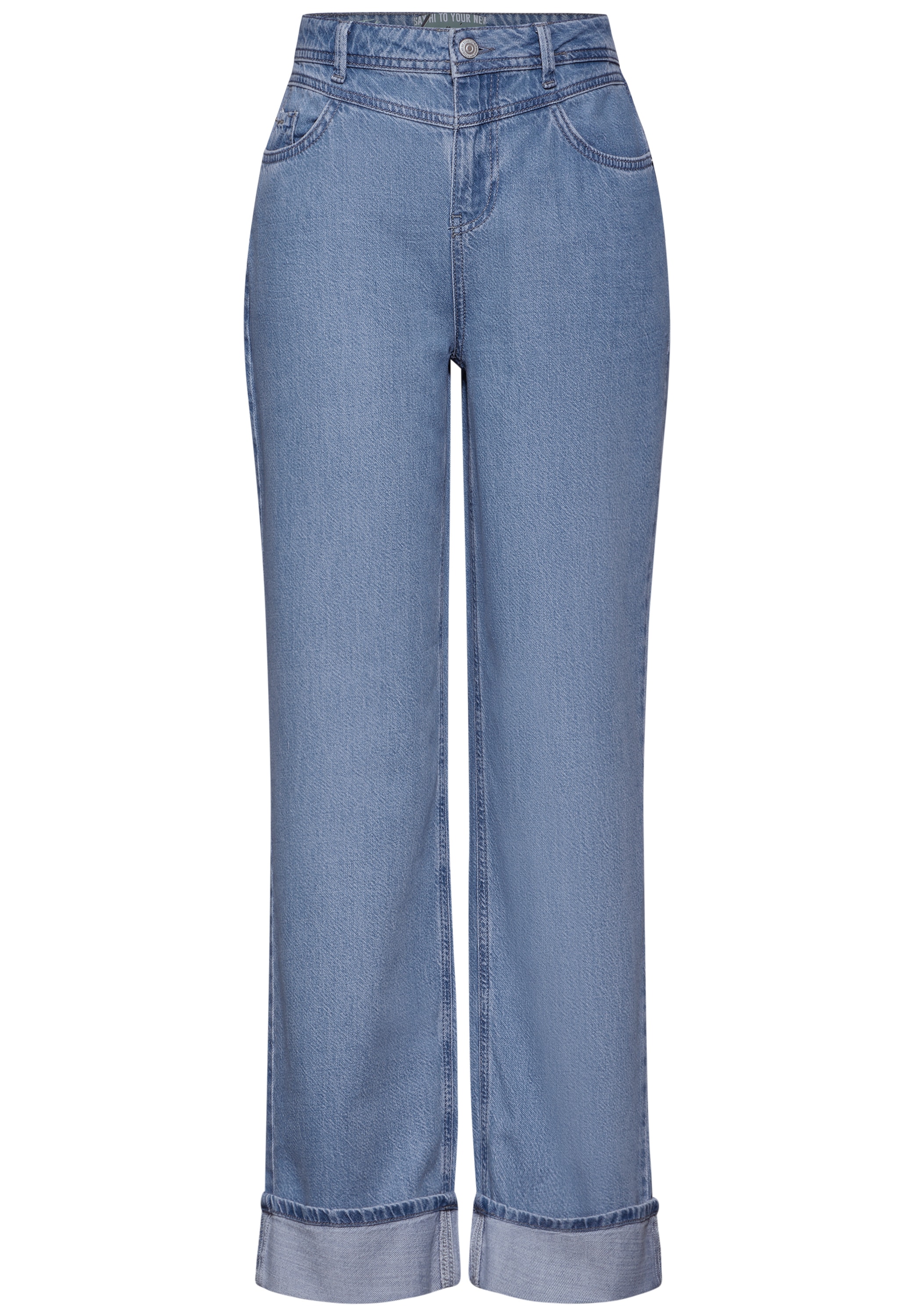STREET ONE Comfort-fit-Jeans, High Waist