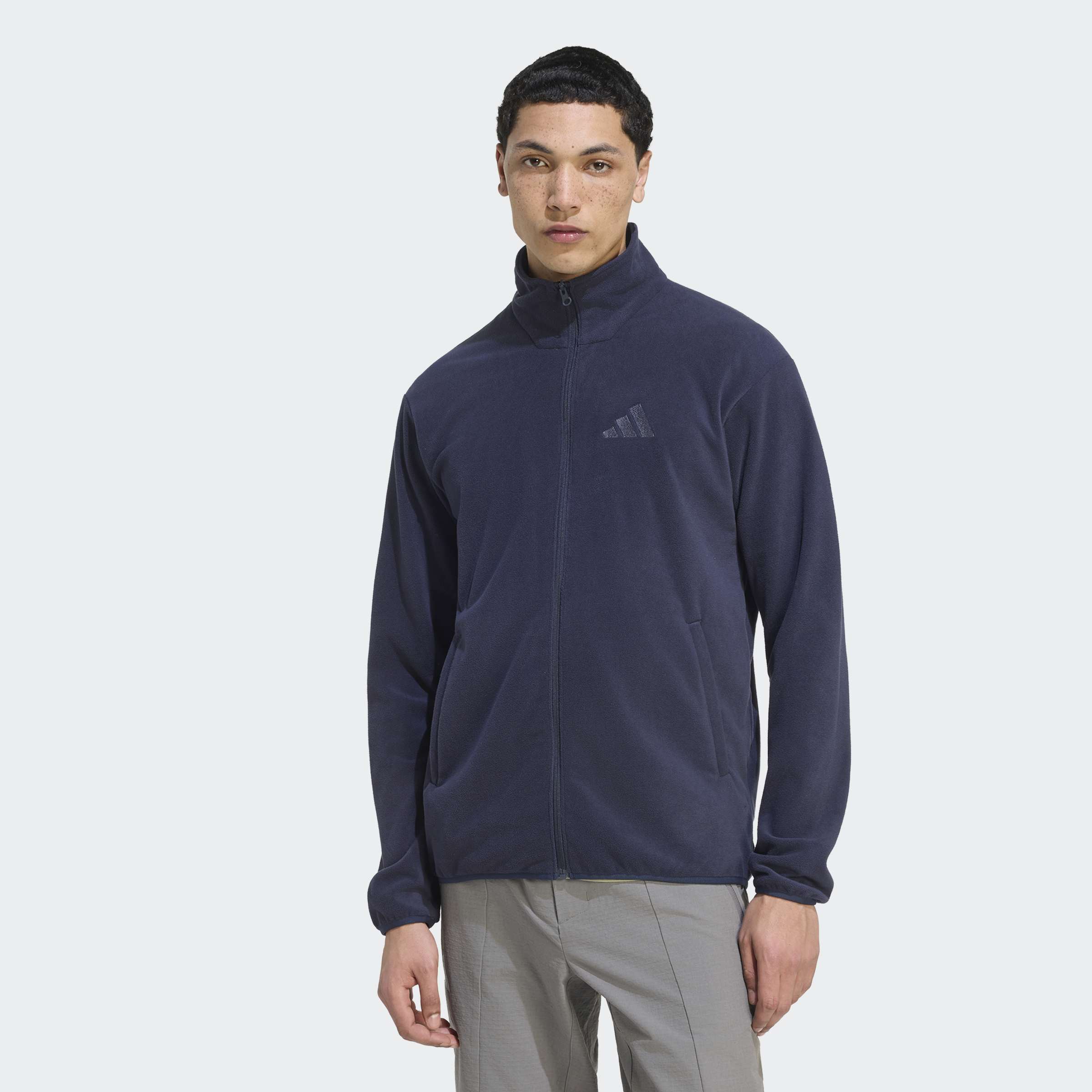 adidas TERREX Fleecejacke "MULTI ESSENTIALS, DURCHGEHENDER REISSVERSCHLUSS"