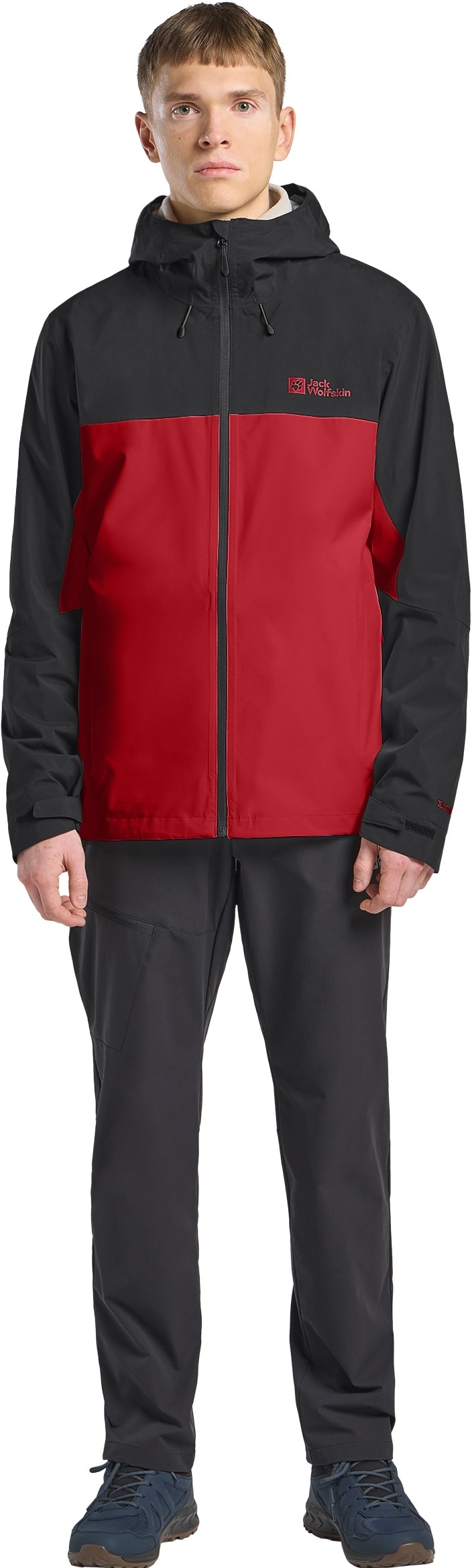 Jack Wolfskin Funktionsjacke »WEILTAL 2L JKT M«, mit Kapuze