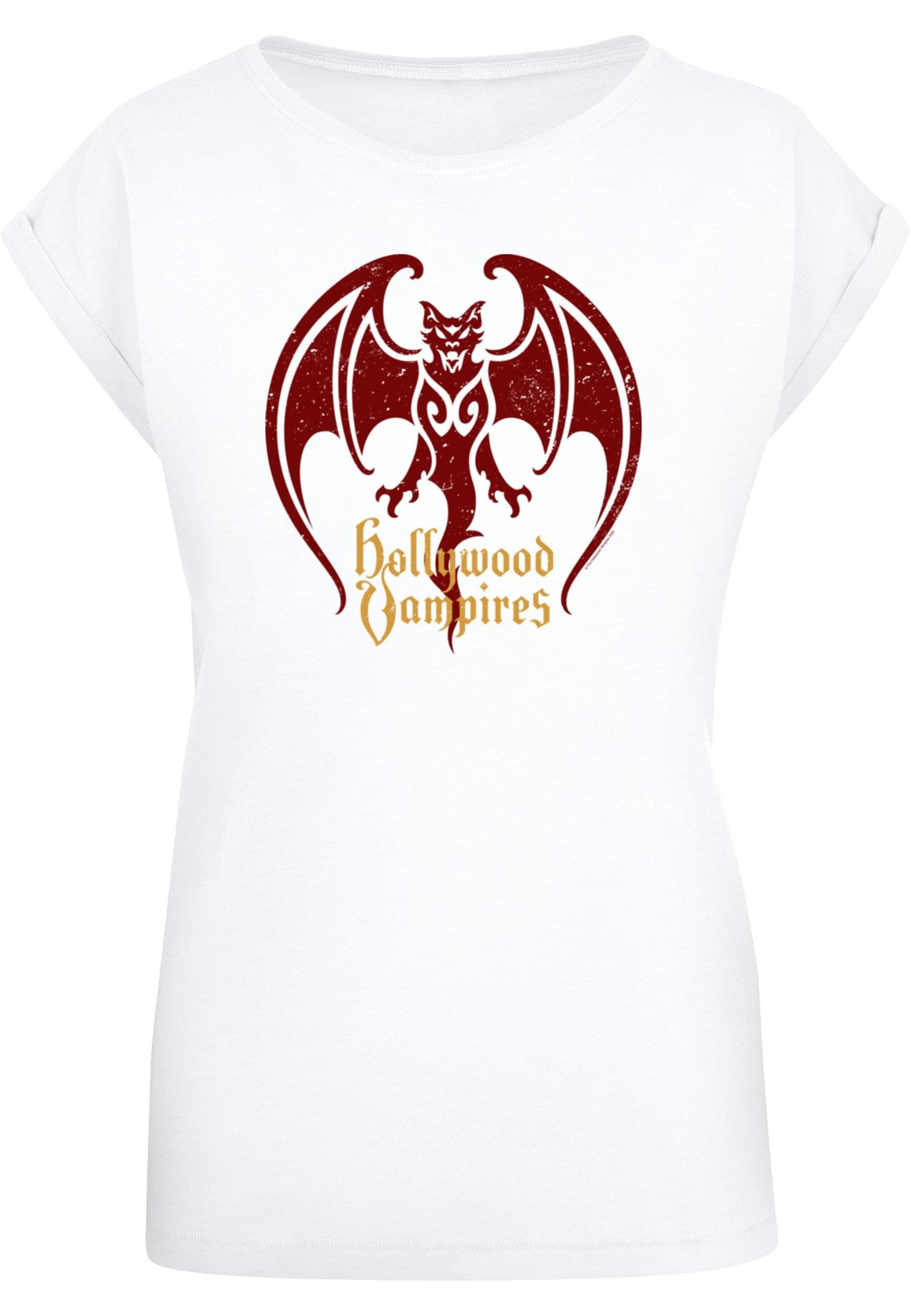 Merchcode T-Shirt "Merchcode Damen Ladies Hollywood Vampires - Bat Logo T-S günstig online kaufen