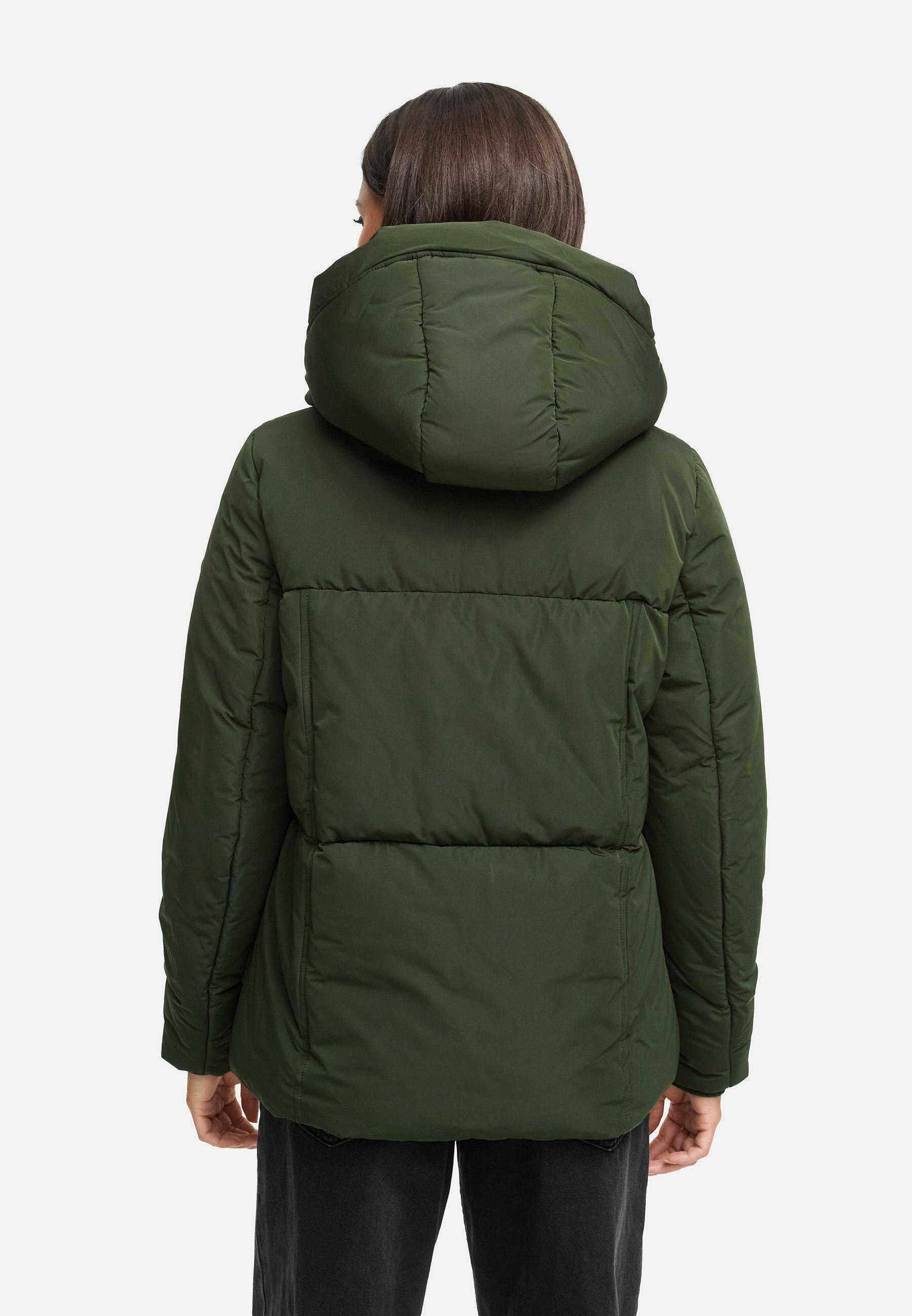 Navahoo Winterjacke »Flüsterfee 14«, mit Kapuze, Winter Steppjacke mit Kapuze