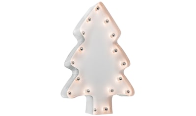 LED Dekolicht »Weihnachtsbaum, Weihnachtsdeko«, 17 flammig-flammig