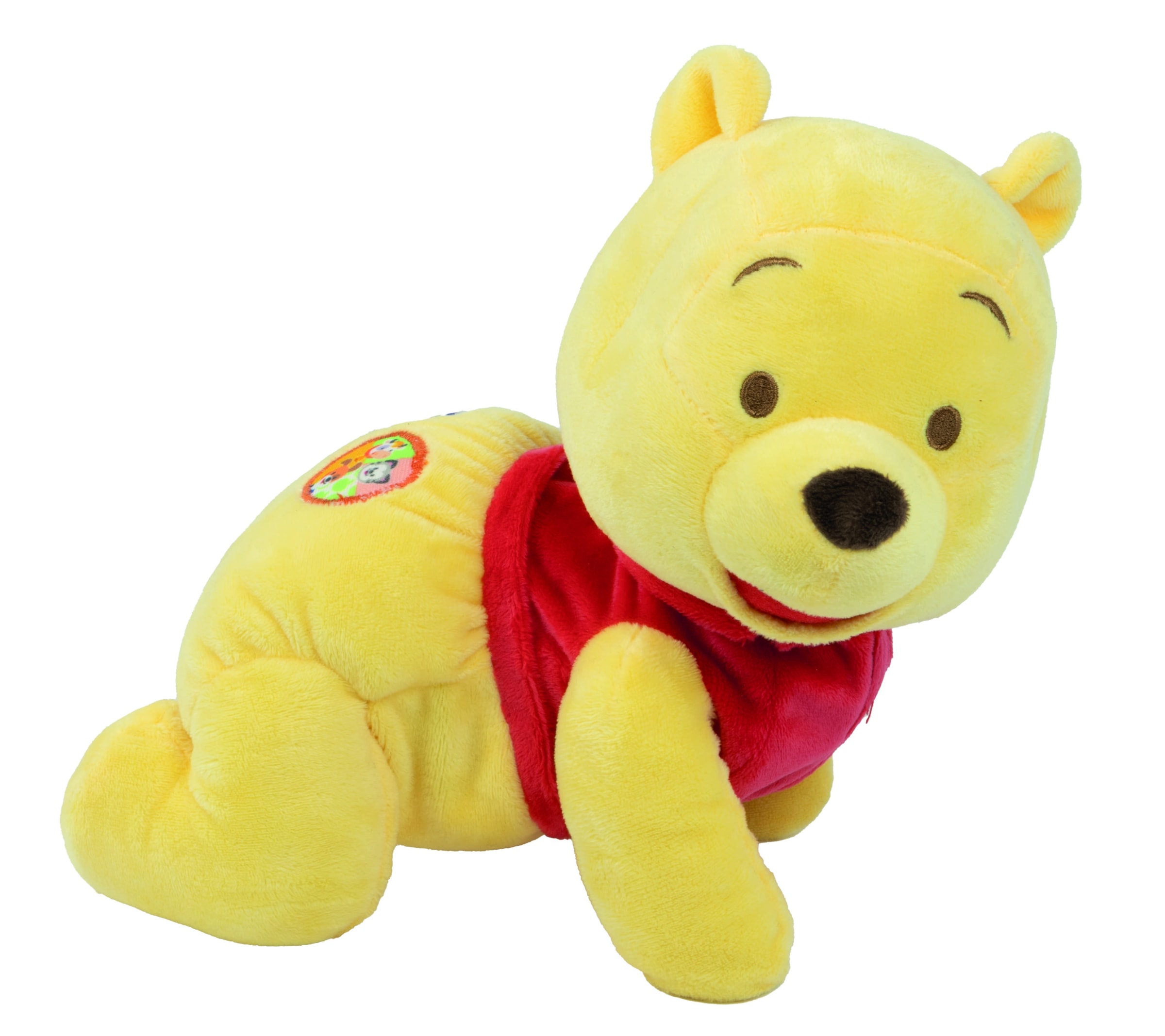 Clementoni® Plüschfigur »Baby Winnie Puuh - Krabbel mit mir« mit Tierlauten und Melodien