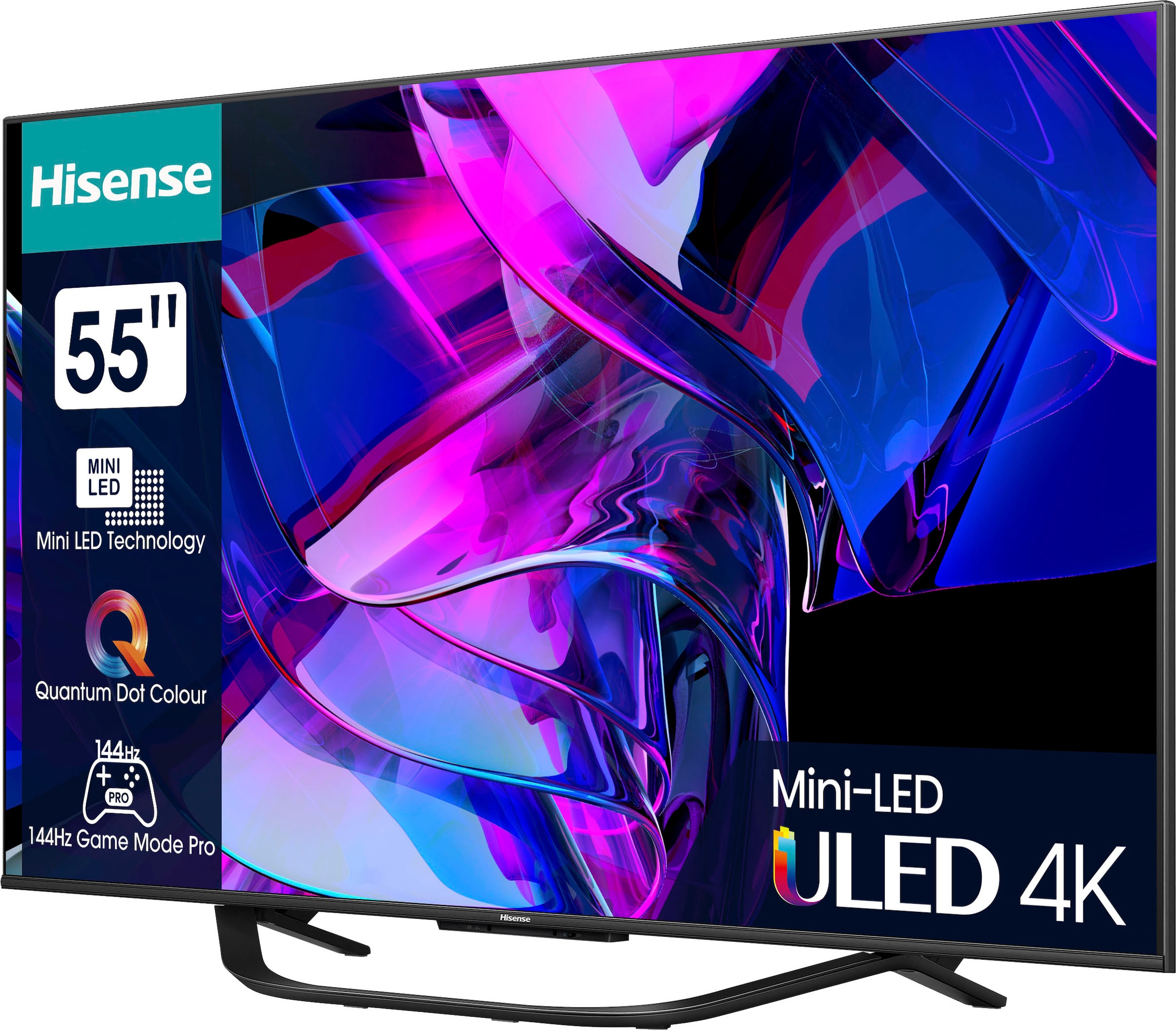 Hisense Mini-LED-Fernseher, 139 cm/55 Zoll, 4K Ultra HD, Smart-TV