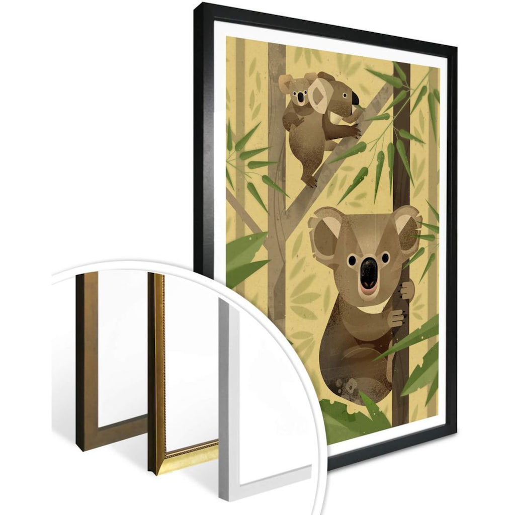 Wall-Art Poster »Koala«, Tiere, (1 St.)