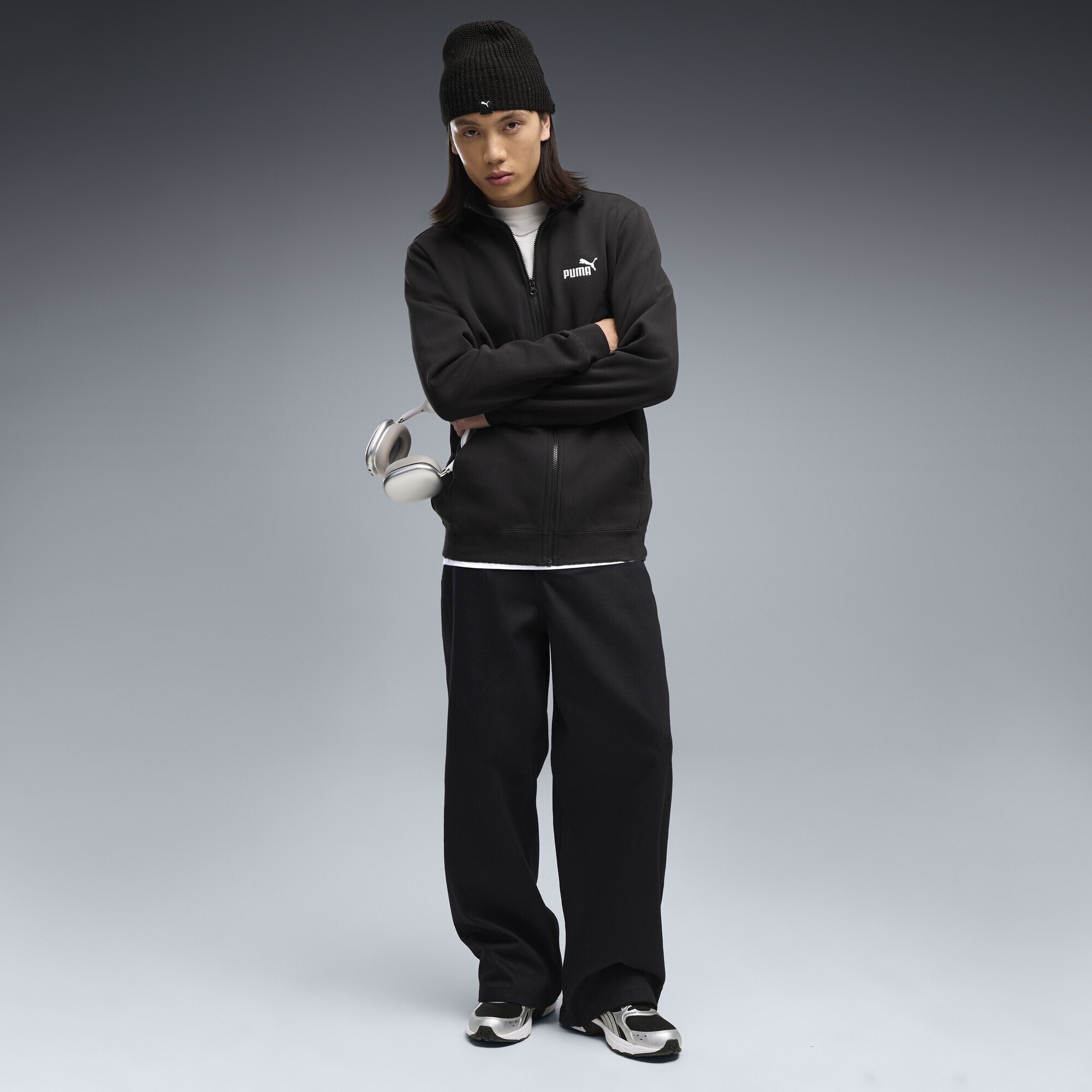 PUMA Trainingsjacke »Essentials No. 1 Logo Trainingsjacke Herren«