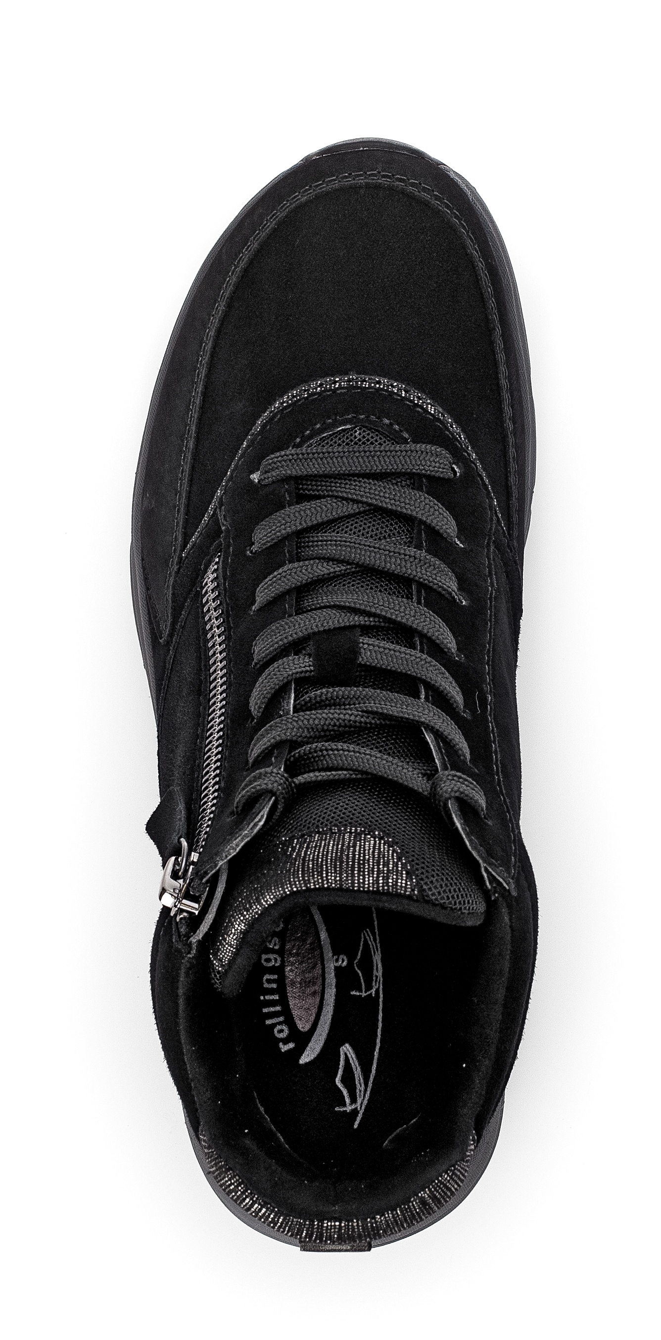 Gabor Rollingsoft Sneaker, Sneakerboots, Schnürboots mit Wechselfußbett