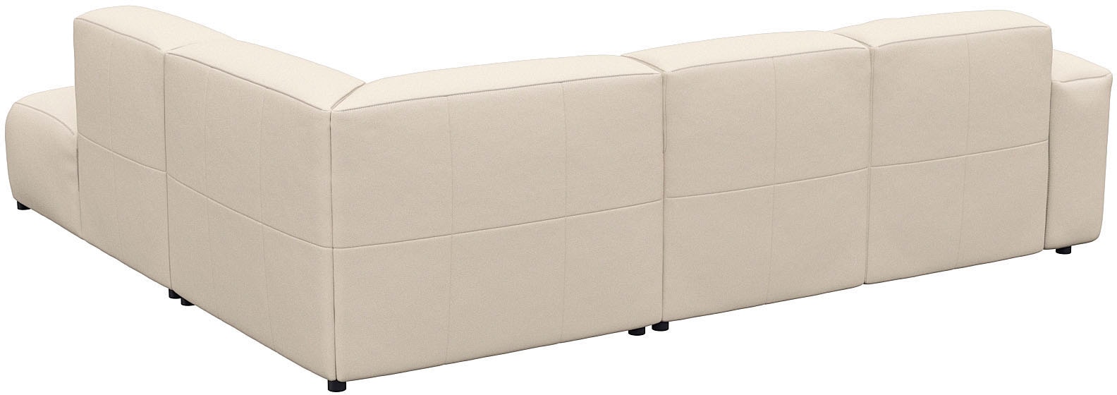 FLEXLUX Ecksofa »Lucera, super Sitzkomfort durch Kaltschaum im Sitz, L-Form«, modern & anschmiegsam, Designsofa, modernes skandinavisches Design