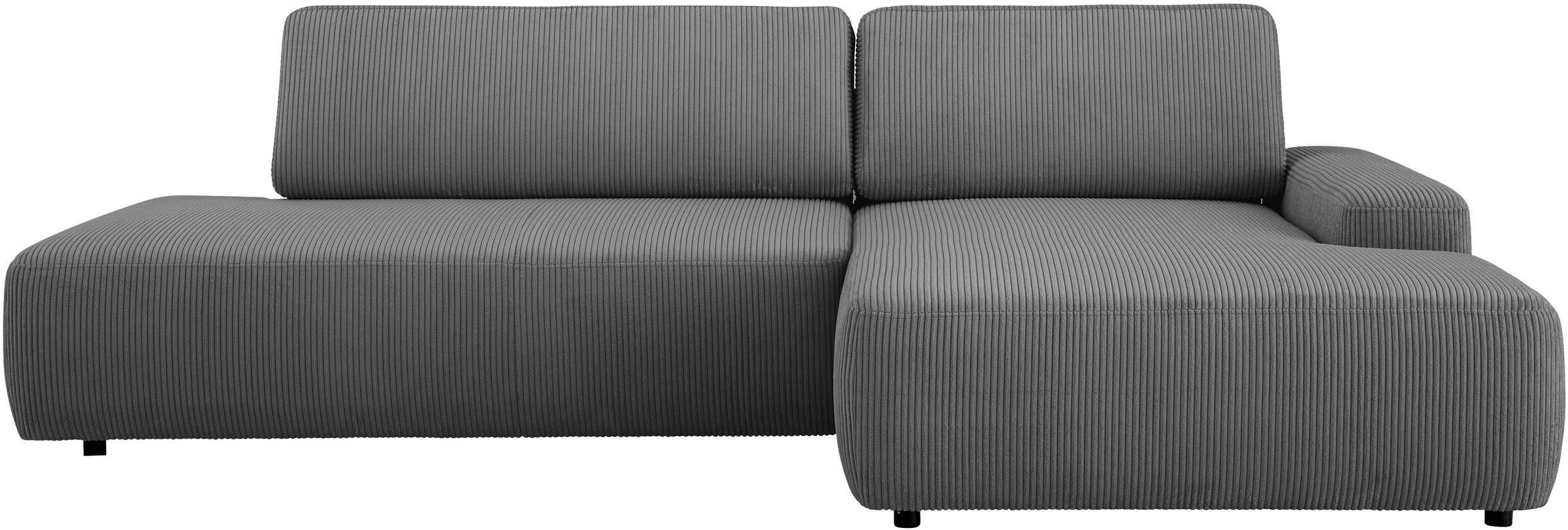 INOSIGN Ecksofa "TORGE, Schlafsofa Cord, Samtvelours u. Strukur fein, Couch günstig online kaufen