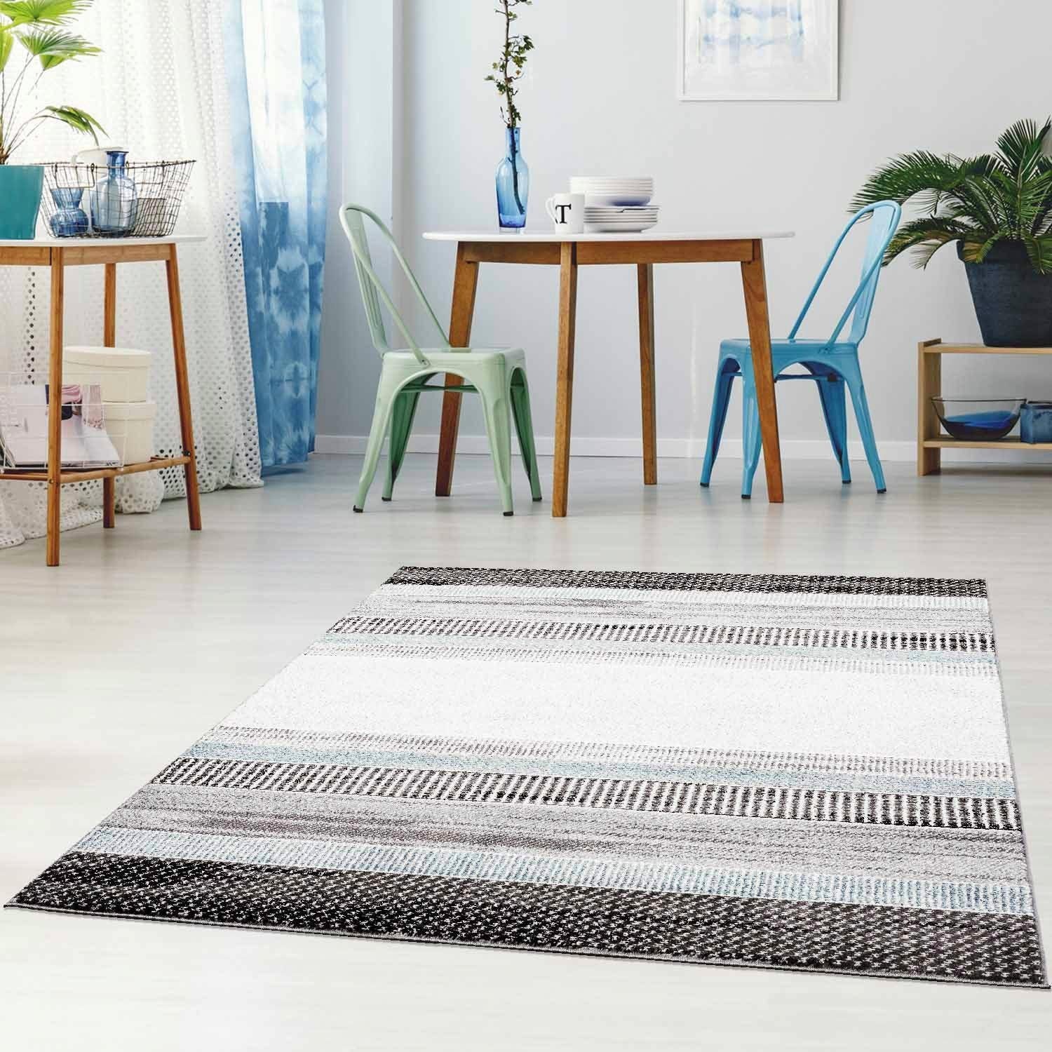 Carpet City Teppich »Moda 1142«, rechteckig, Kurzflor, Wohnzimmer