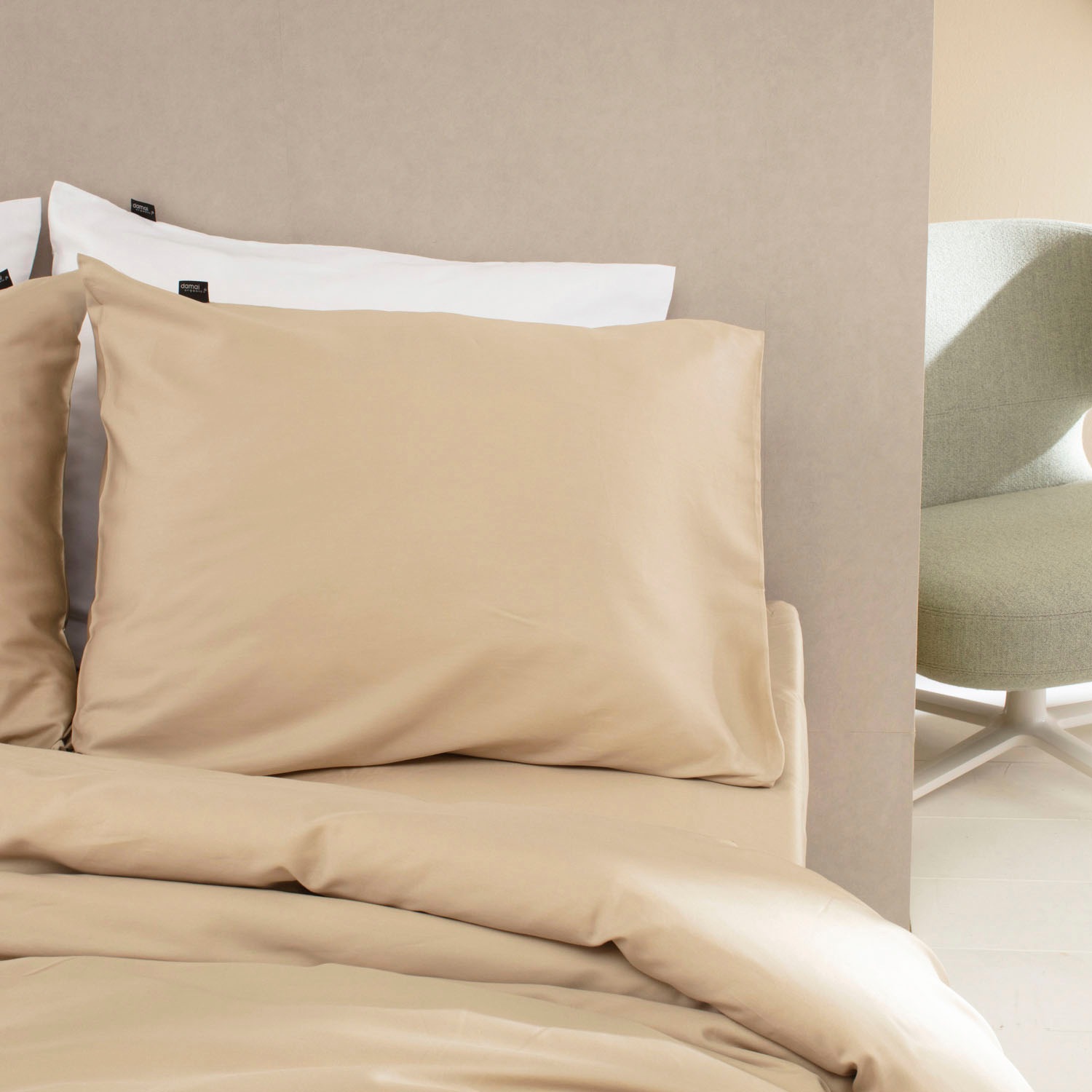 damai Bettwäsche »Bio Satin«, in eleganten Farbtönen