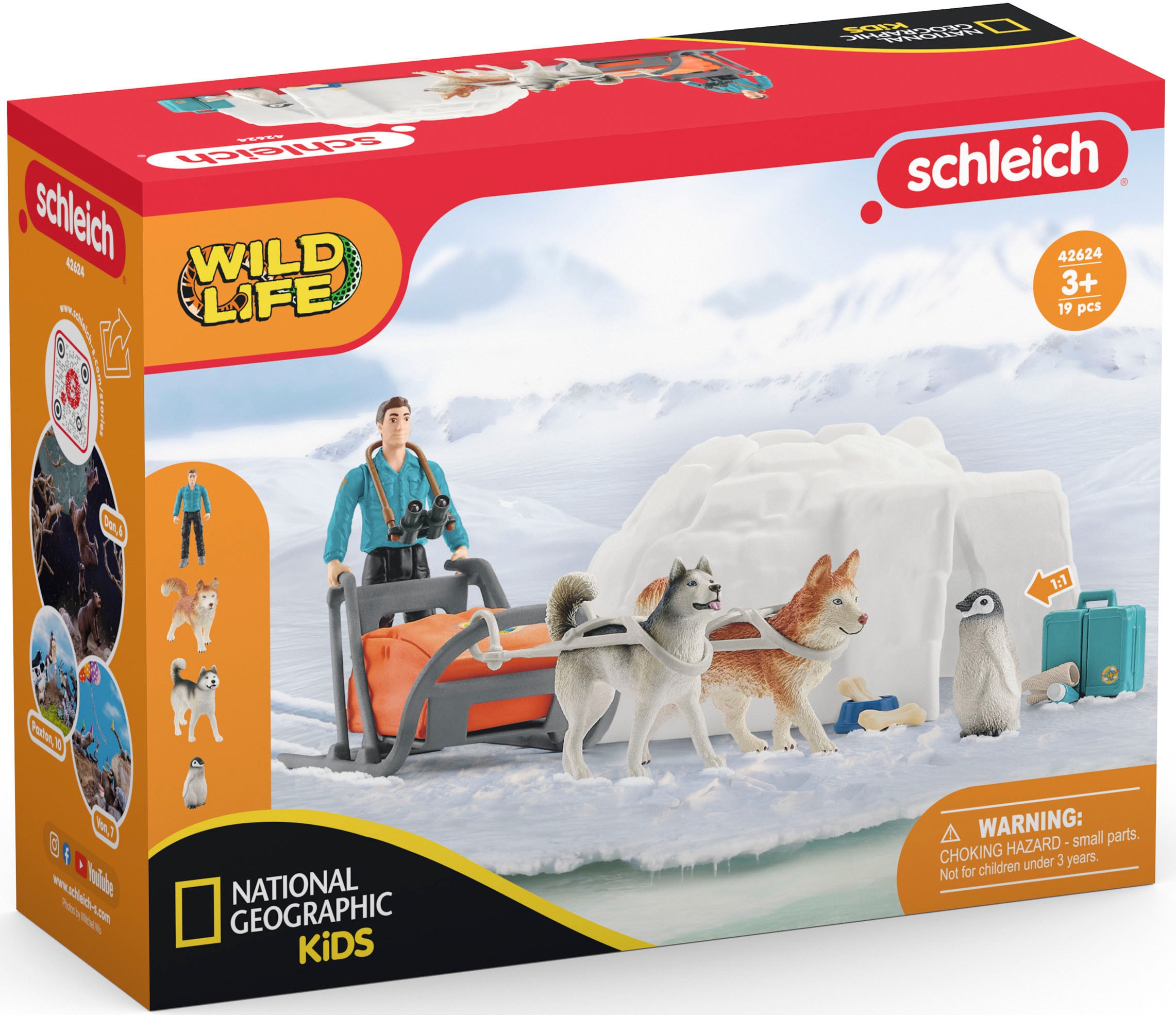 Schleich® Spielwelt »WILD LIFE, Antarktis Expedition (42624)«