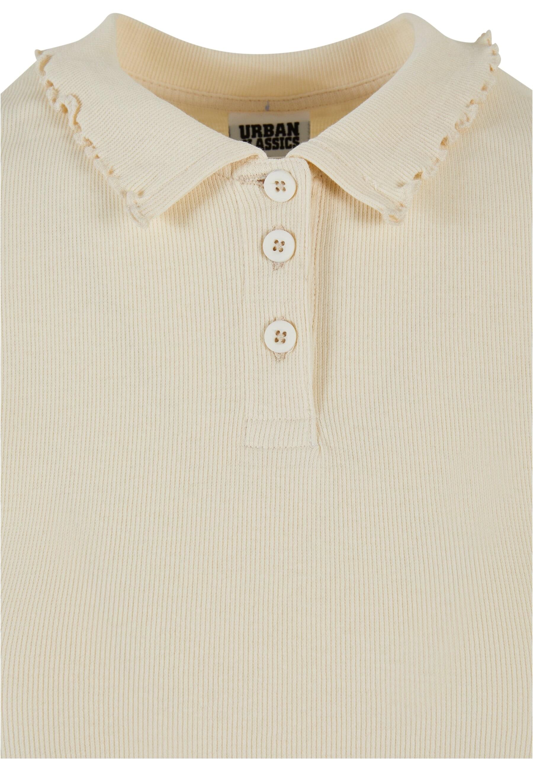 Thumbnail - URBAN CLASSICS T-Shirt "Urban Classics Damen Ladies Rib Polo Tee", (1 tlg.)