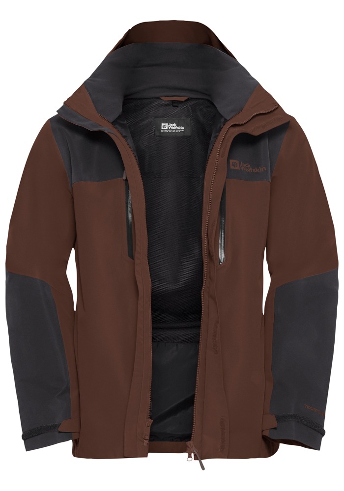 Jack Wolfskin Funktionsjacke »JASPER 2L JKT M«, mit Kapuze