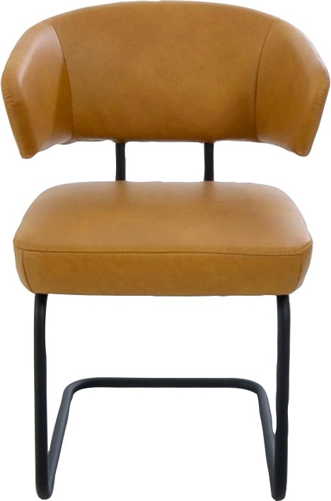 K+W Komfort & Wohnen Freischwinger "Mikkado Tube" () 1 Stk.abgerundeter Rüc günstig online kaufen