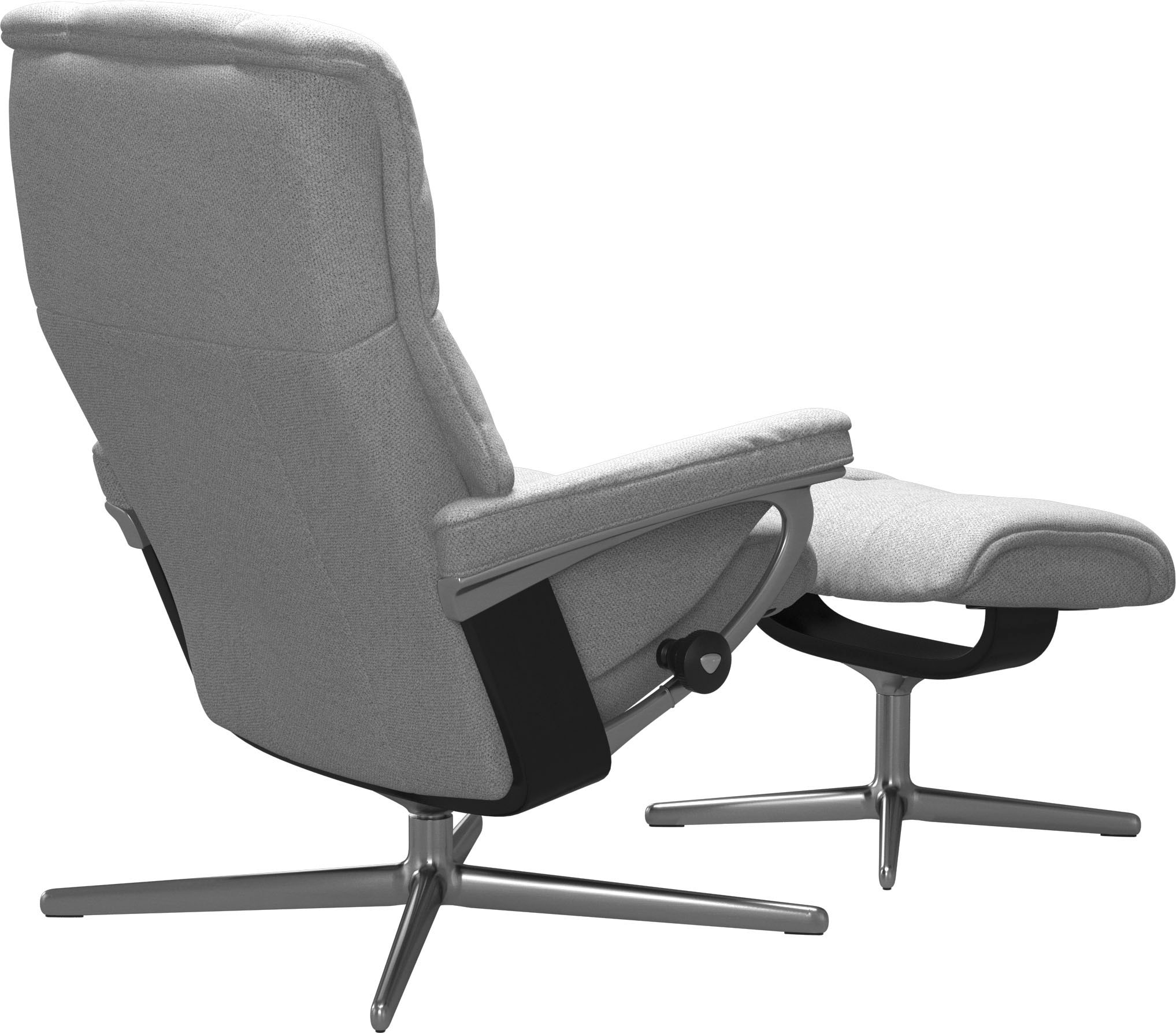 Stressless® Relaxsessel »Mayfair«, mit Cross Base, Größe S, M & L, Holzakzent Schwarz