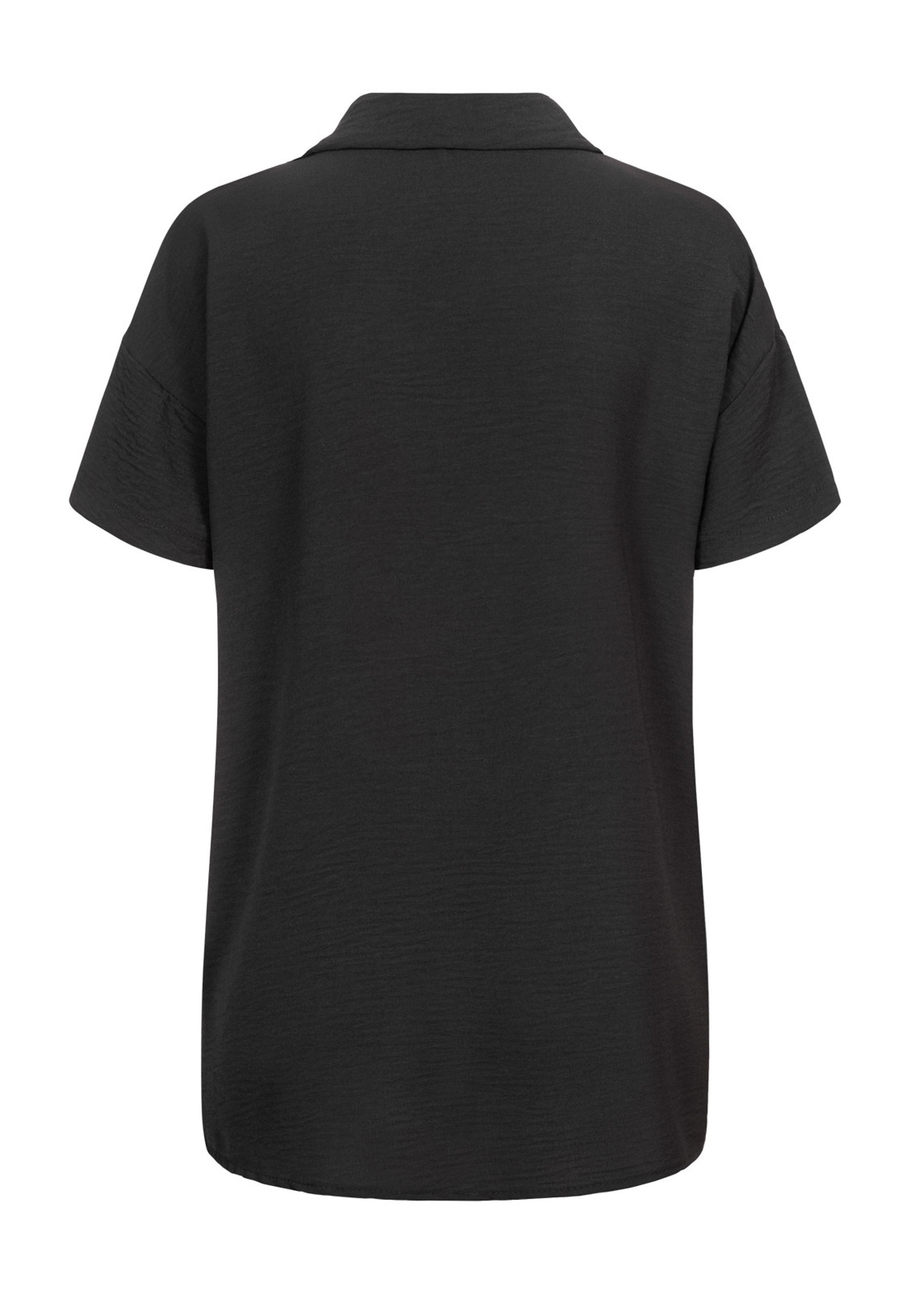 CLOUD 5IVE T-Shirt "CLOUD 5IVE Musselin Kurzarm Hemd mit Knopfleiste und Br günstig online kaufen