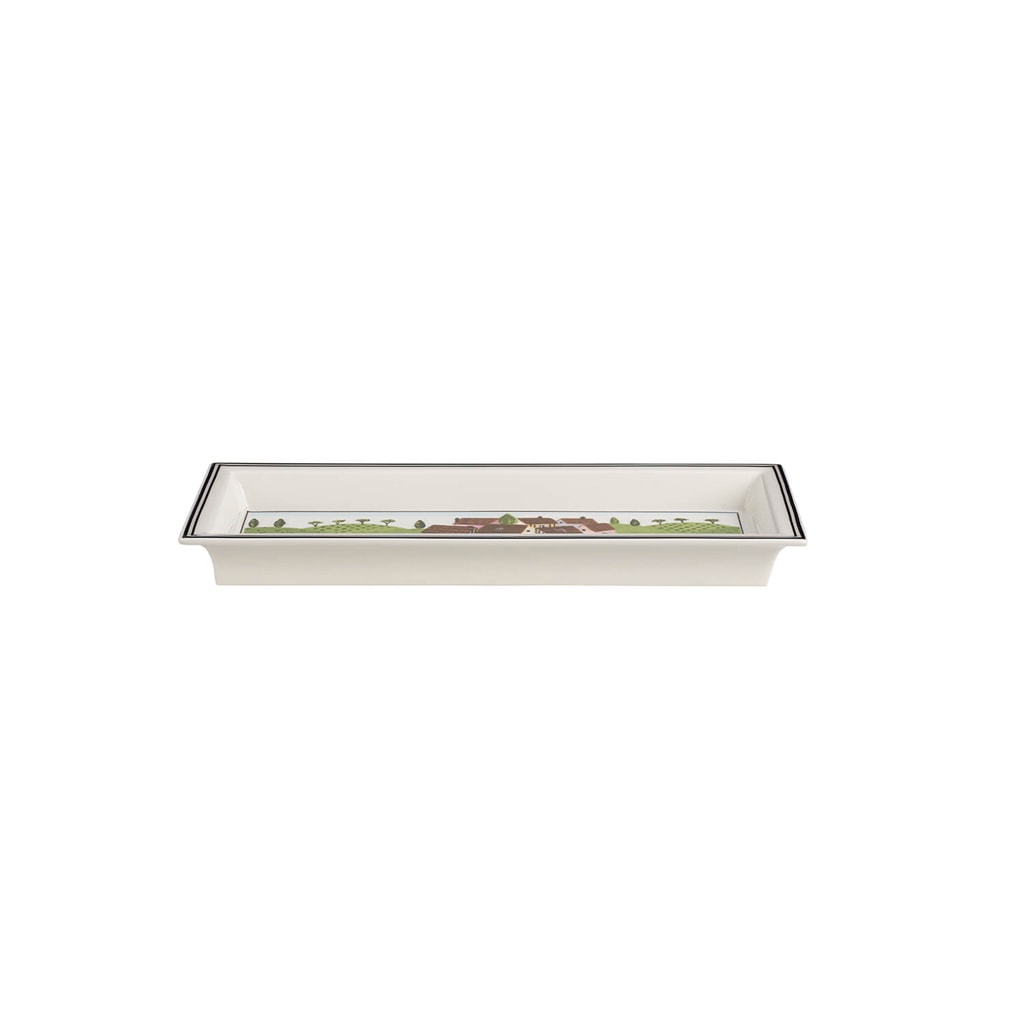 Villeroy & Boch Servierplatte »Schale rechteckig Design Naif Gifts 24 x 10 cm bunt«