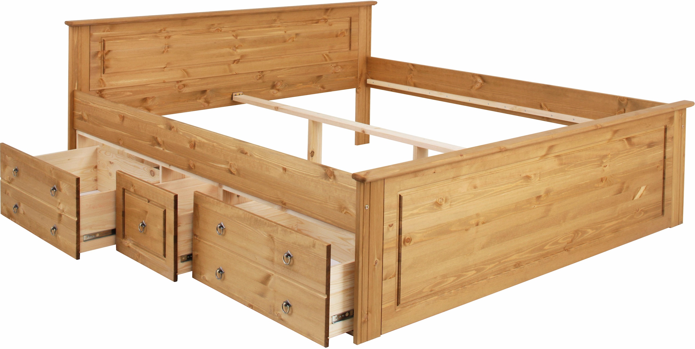 OTTO home Massivholzbett "Hugo, hohe Belastbarkeit FSC zertifiziertes Massi günstig online kaufen
