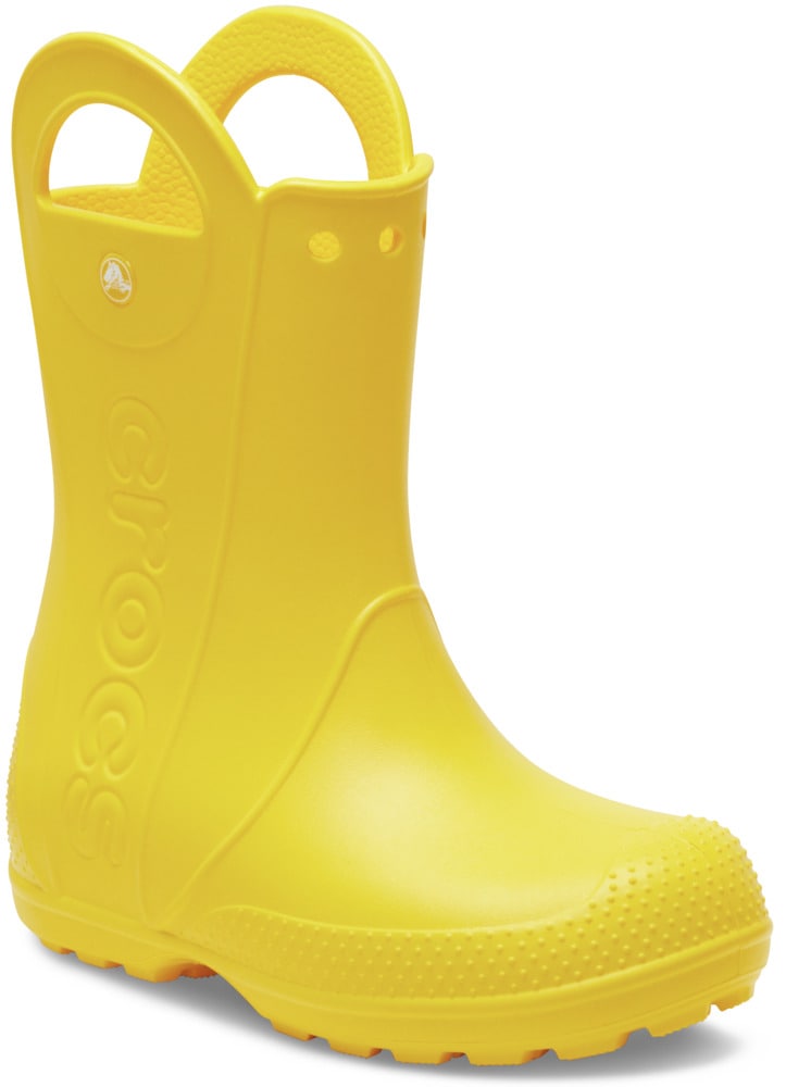 Crocs Gummistiefel "Kids’ Handle It Rain Boot" Matschstiefel mit großen Griffen zum einfachen An- und Ausziehen
